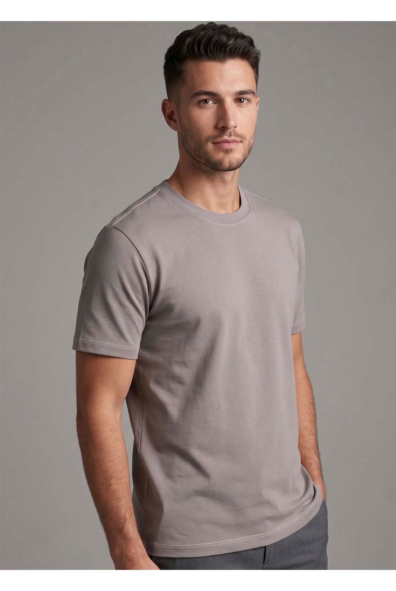 Camiseta Fist Basica Holanda Gris