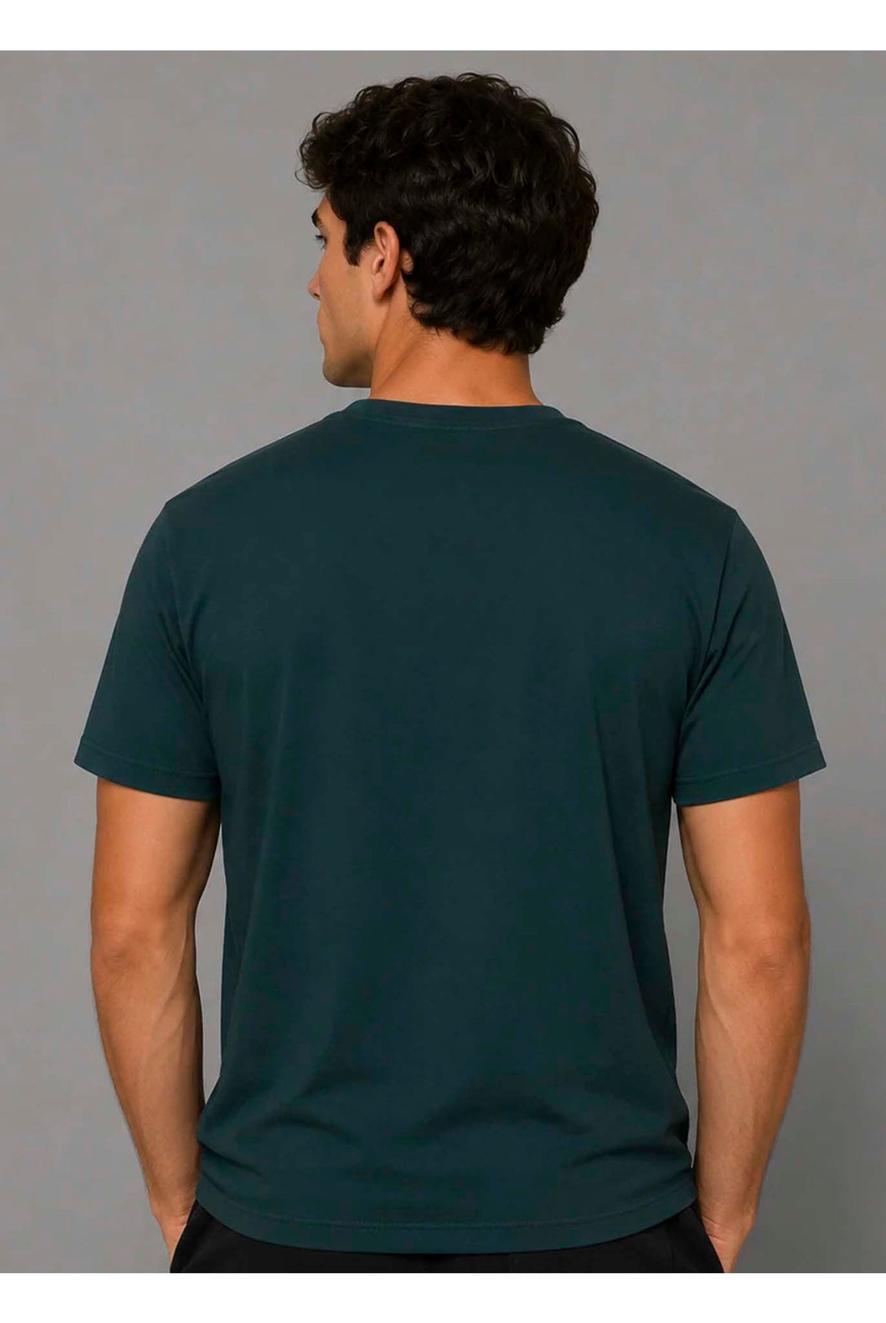 Camiseta Fist Basica Holanda Verde Esmeralda