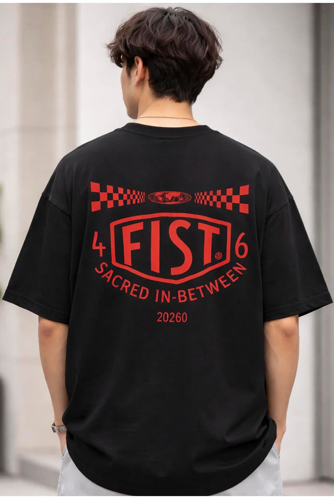 Camiseta Fist Sacred 46 Black
