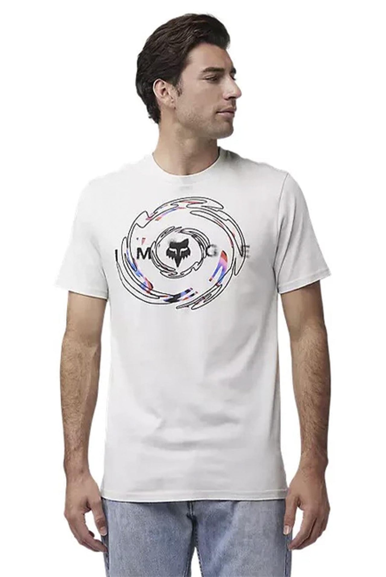 Camiseta Fox Energy Face Blanco