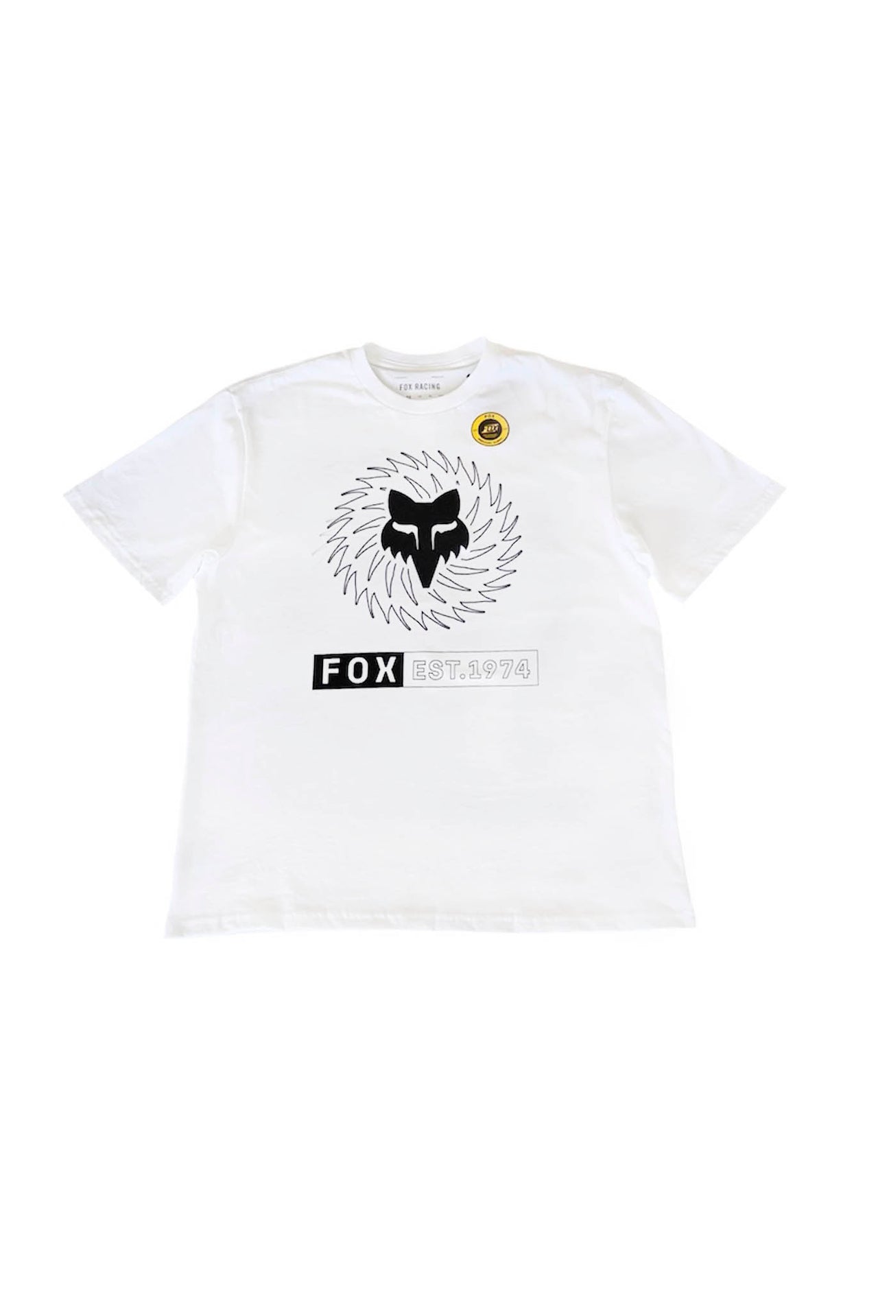 Camiseta Fox Kairos Tech SS White
