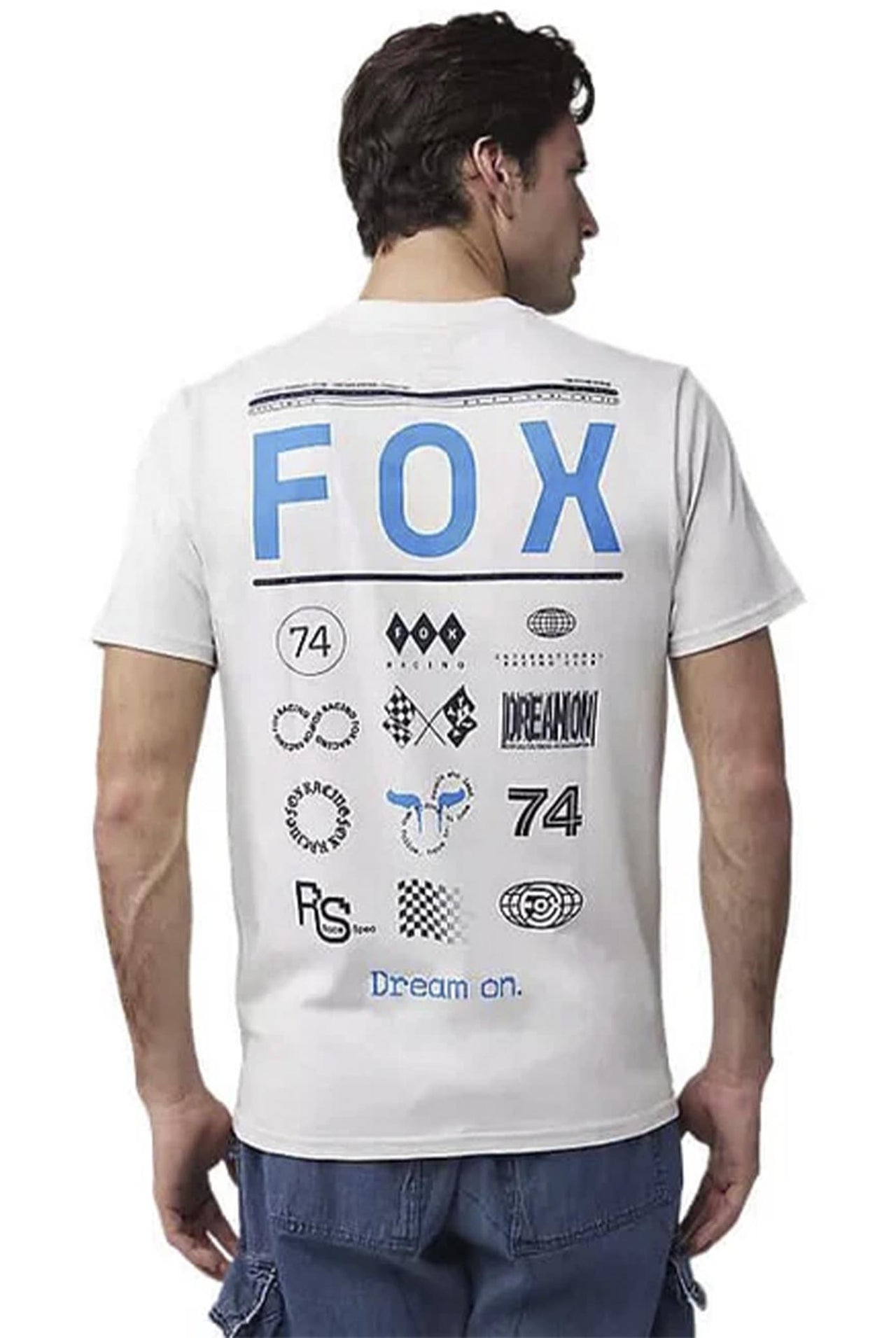 Camiseta Fox Race Spec Blanco