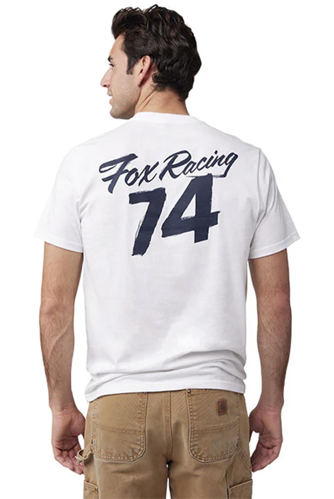 Camiseta Fox Scripted SS Blanco