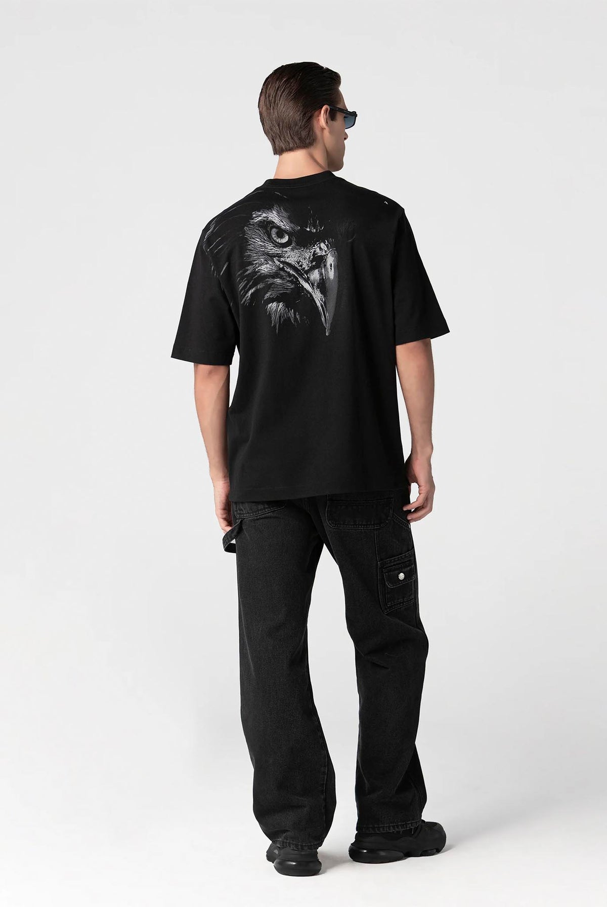 Camiseta Monastery Sommet Oversized Black