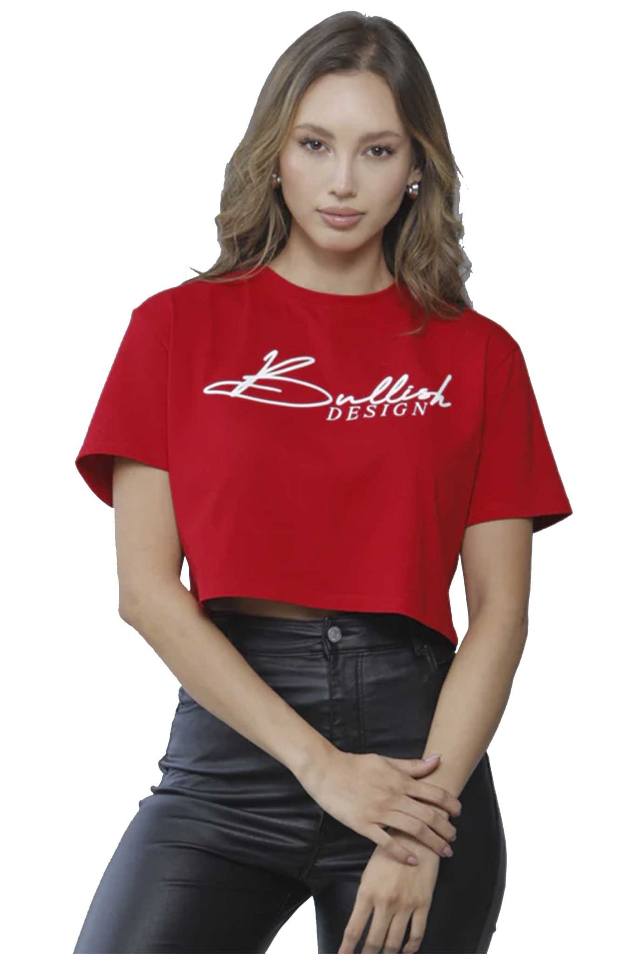 Crop top Bullish Hype Magnum Red Women