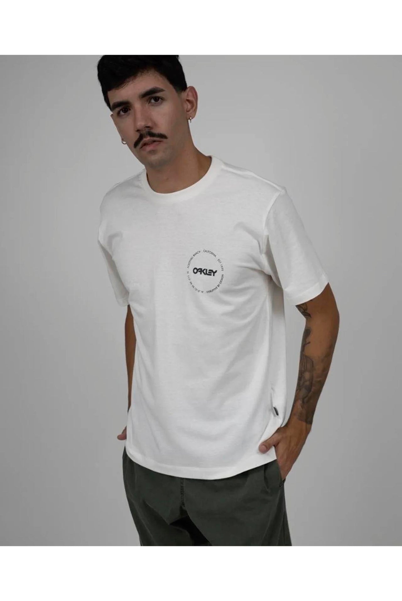 Camiseta Oakley B1B Classics SS II Off White