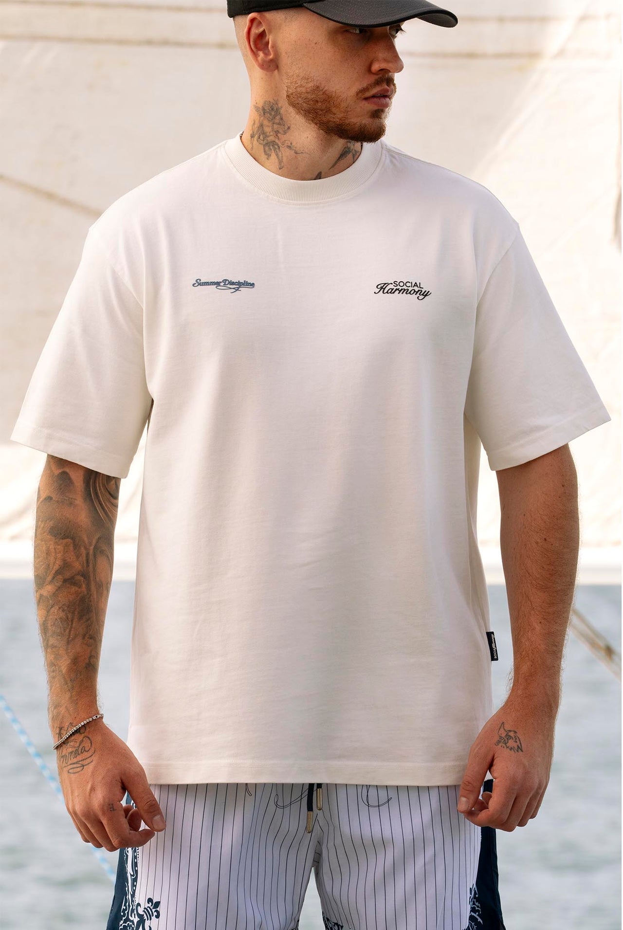 Camiseta Social Harmony Burn The Ships SH2715