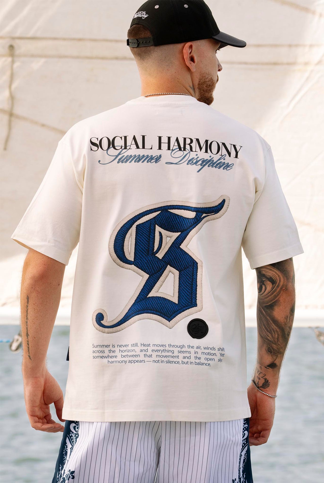Camiseta Social Harmony Burn The Ships SH2715