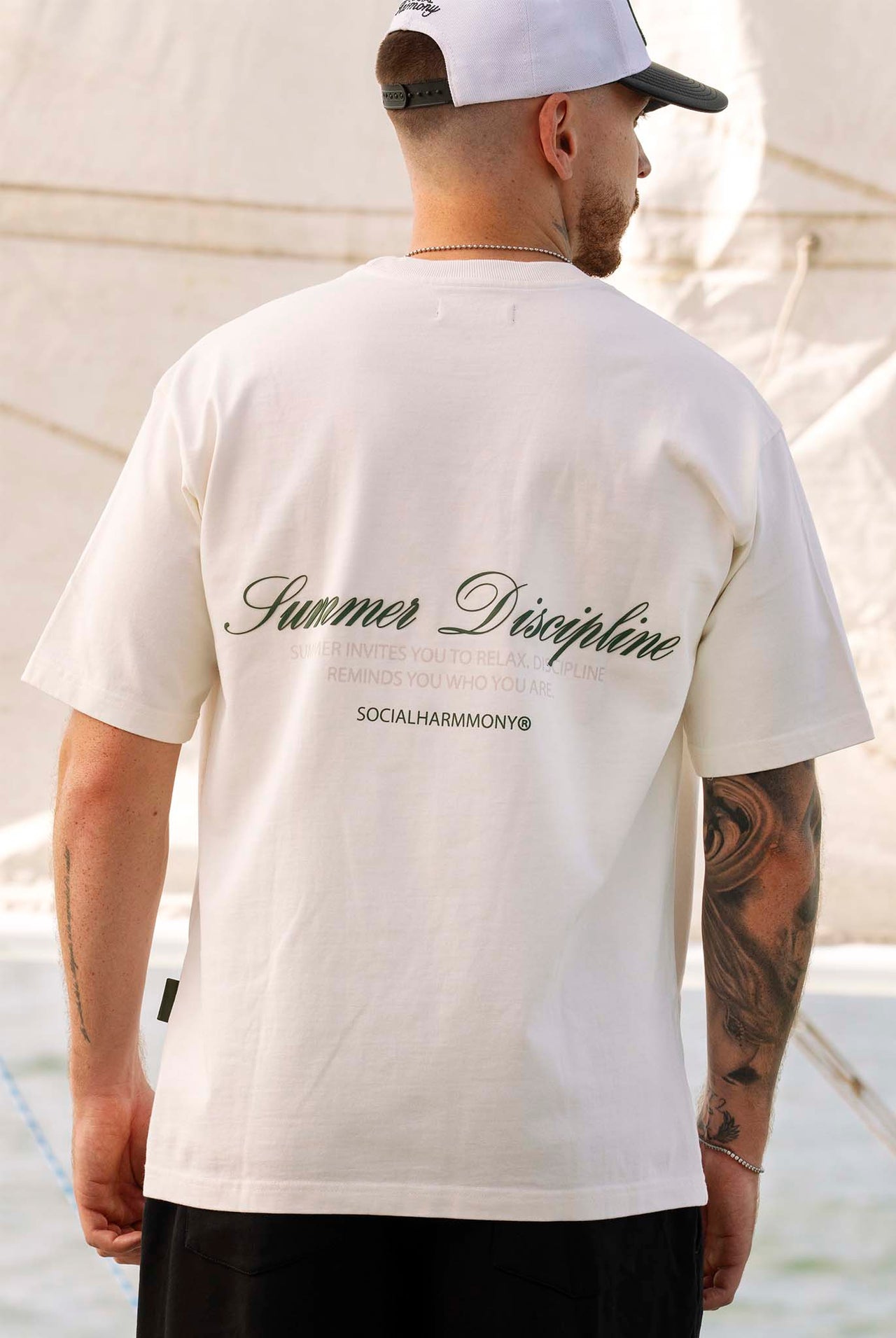 Camiseta Social Harmony Ocean Flow SH2710