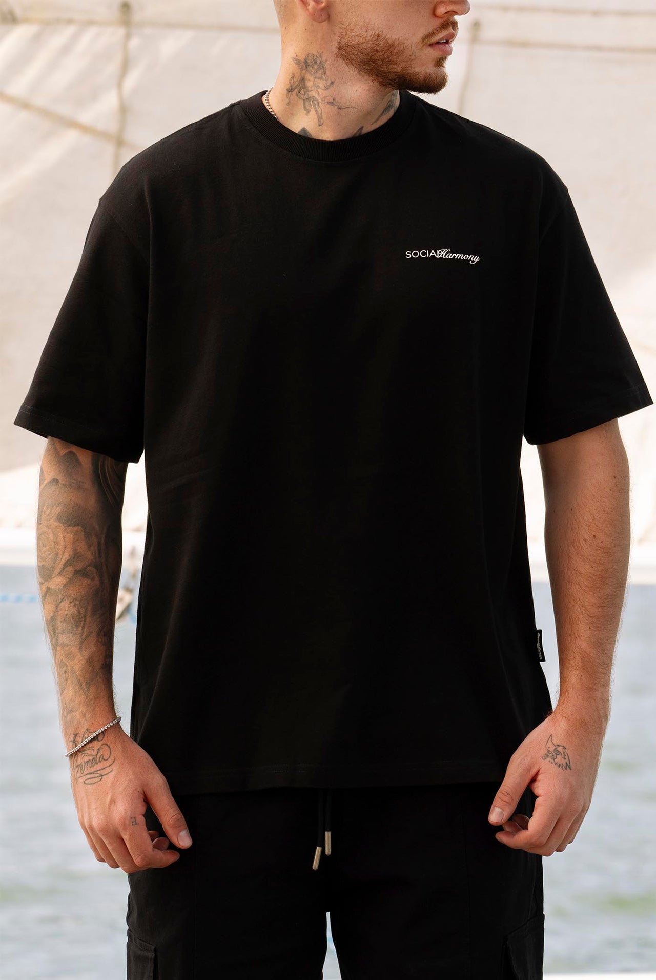 Camiseta Social Harmony Trace SH2713