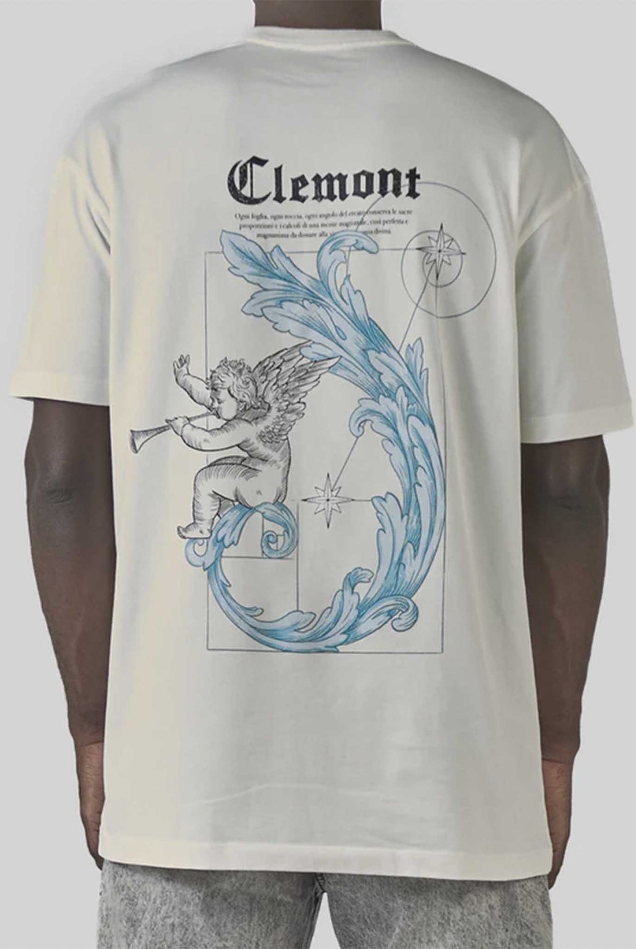 Camiseta Spirale Crema Clemont 10070306