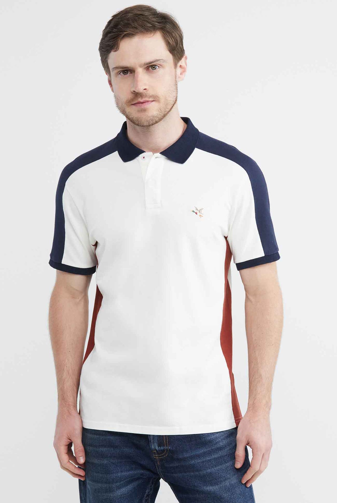 Camiseta Tipo Polo Chevignon Blanco 602E012-T03