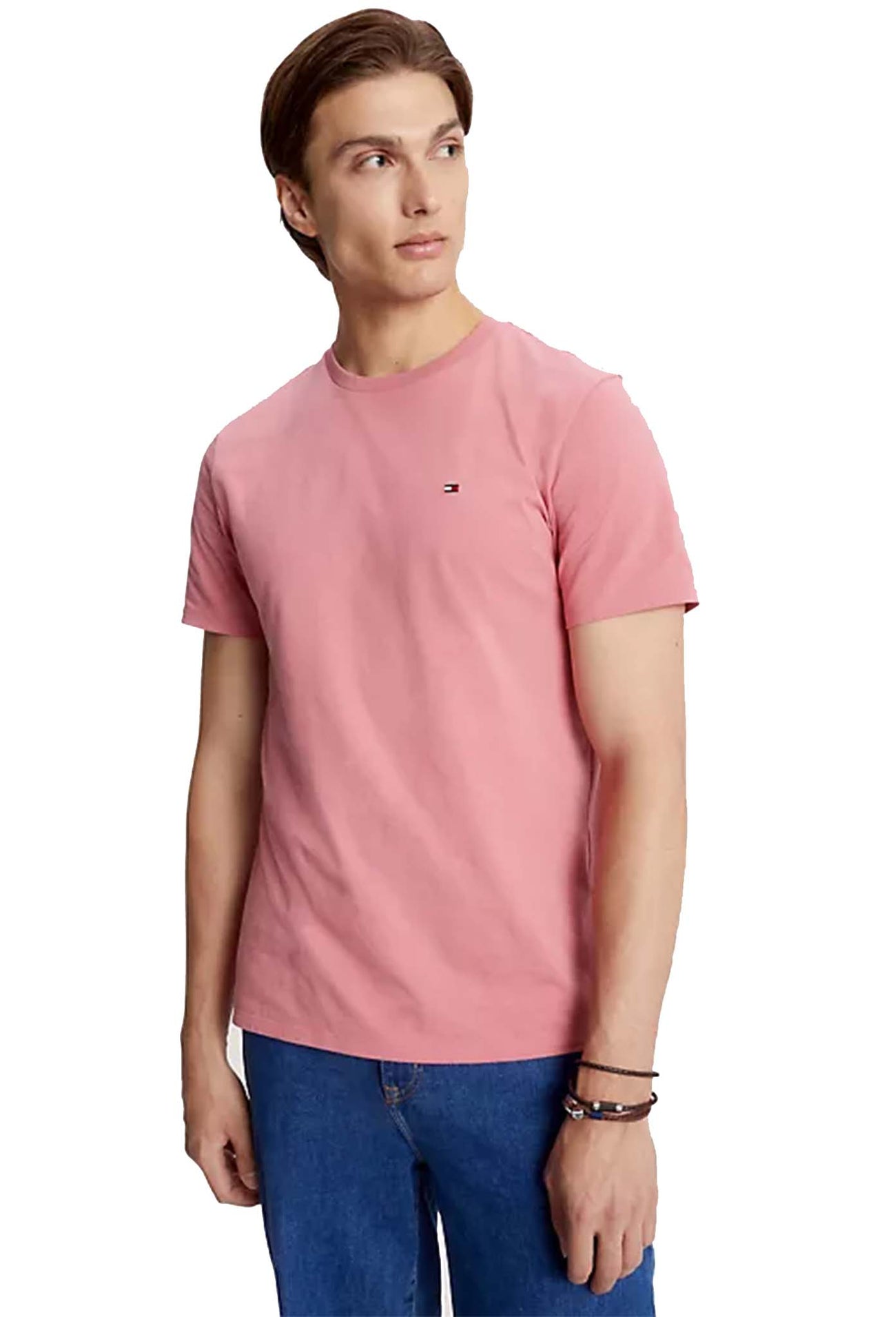 Camiseta Tommy Hilfiger Essential Solid Pink Blossom