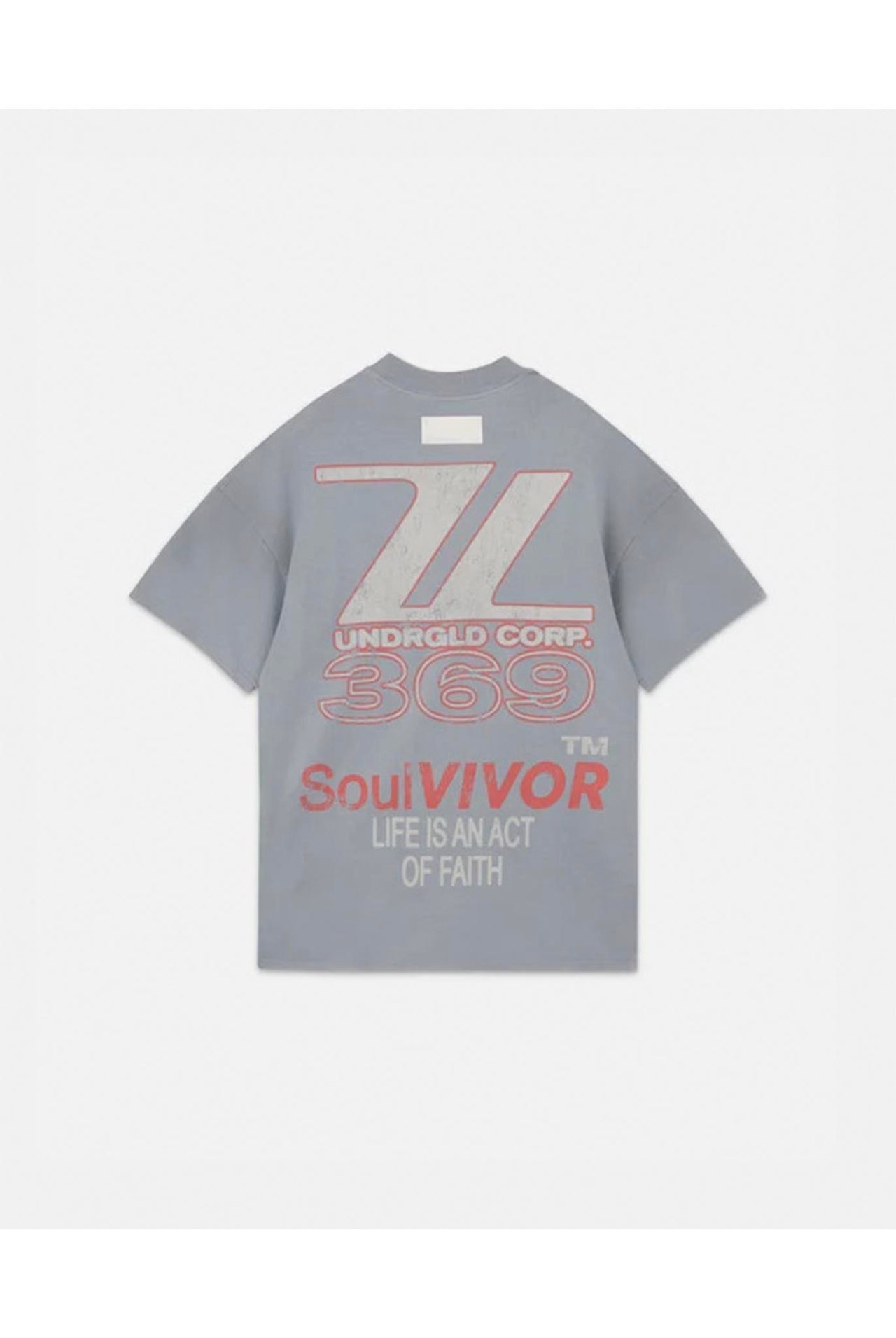 Camiseta Undergold Act 1 Racer Light Gray