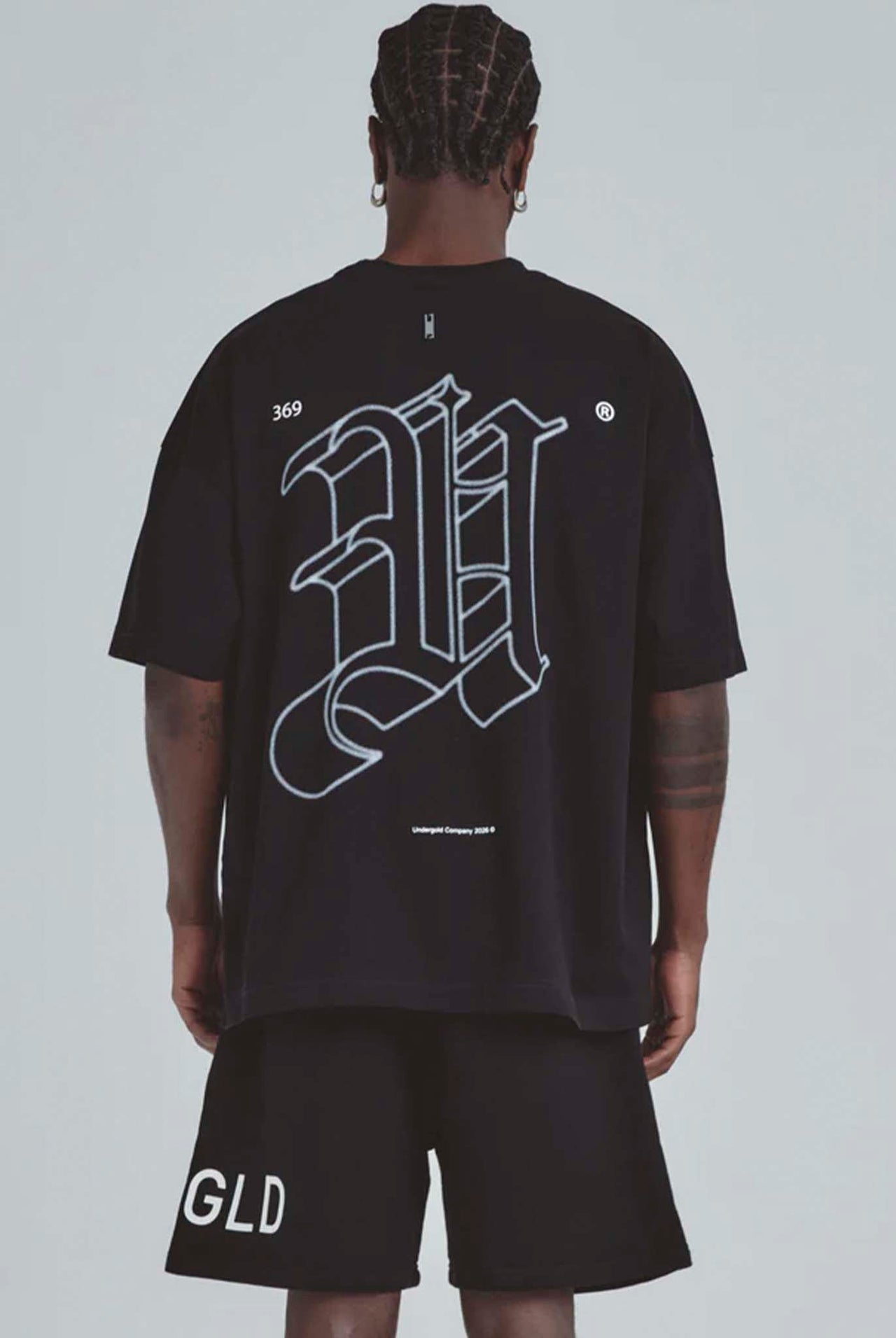 Camiseta Undergold Line Solid U Black