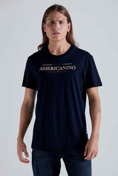 Camiseta Americanino Con Estampado Delantero