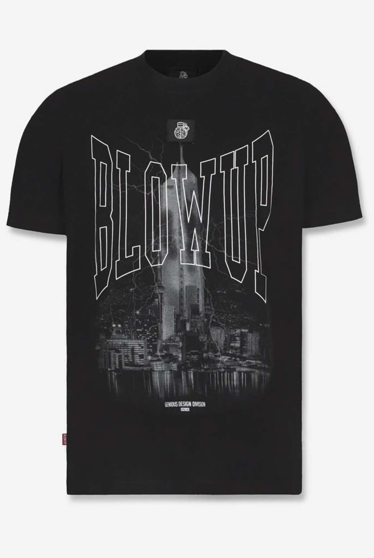 Camiseta Blow Up Slim Fit Black C50/1100