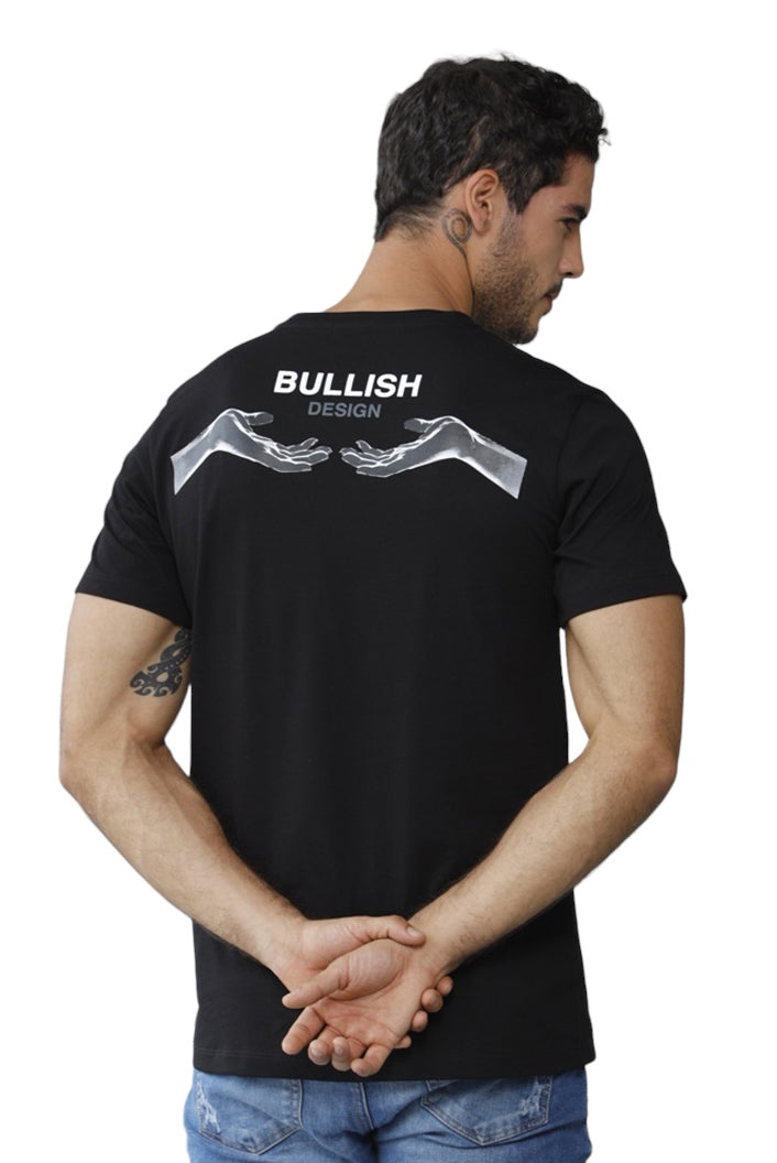 Camiseta Bullish Hype Design Black