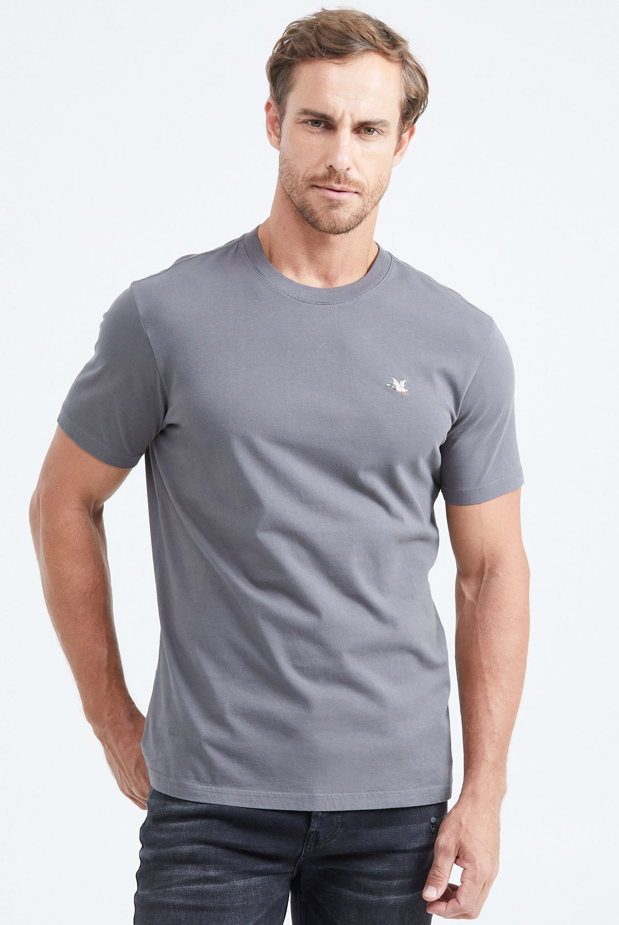 Camiseta Basica Chevignon Gris 063-649f001