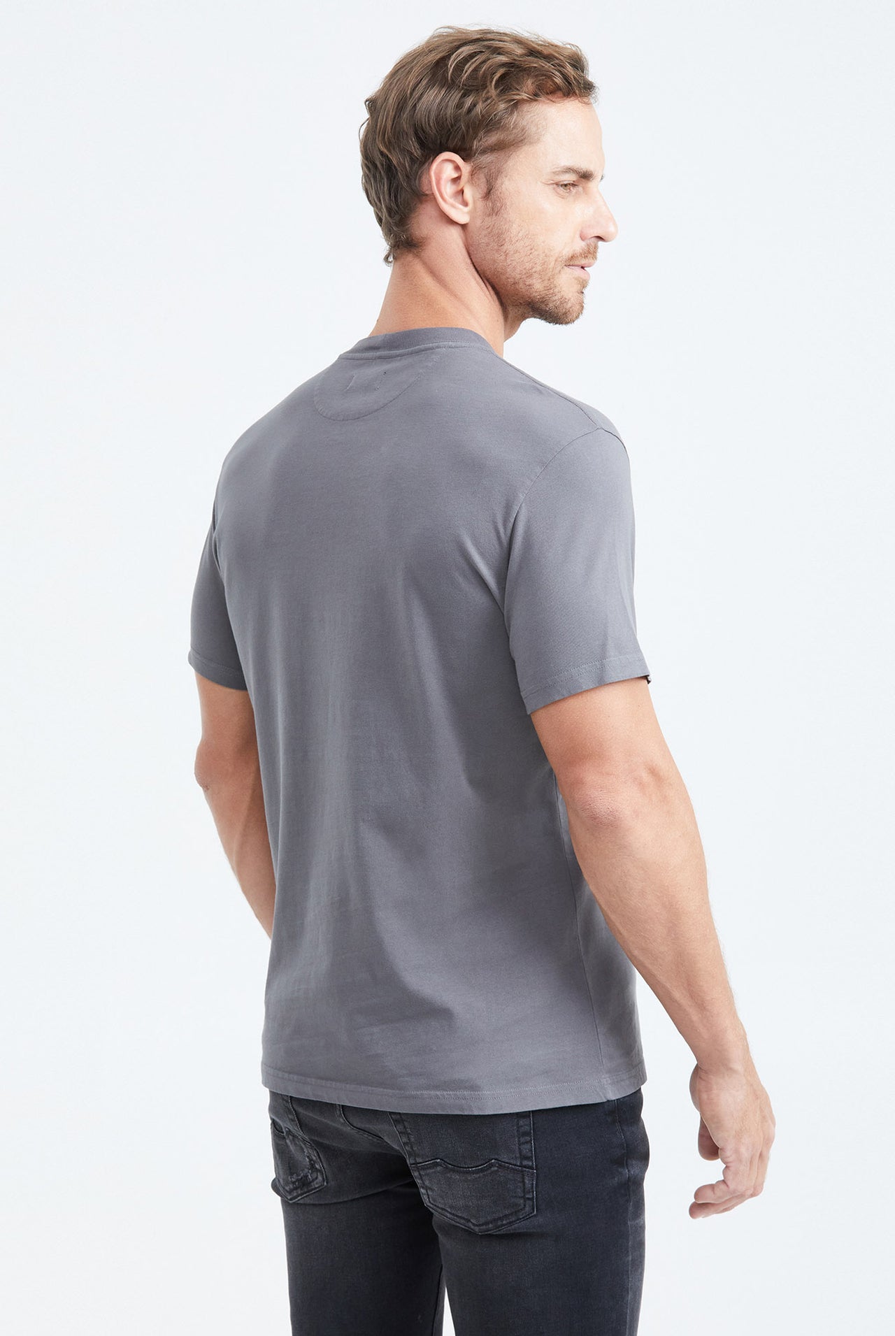 Camiseta Basica Chevignon Gris 063-649f001