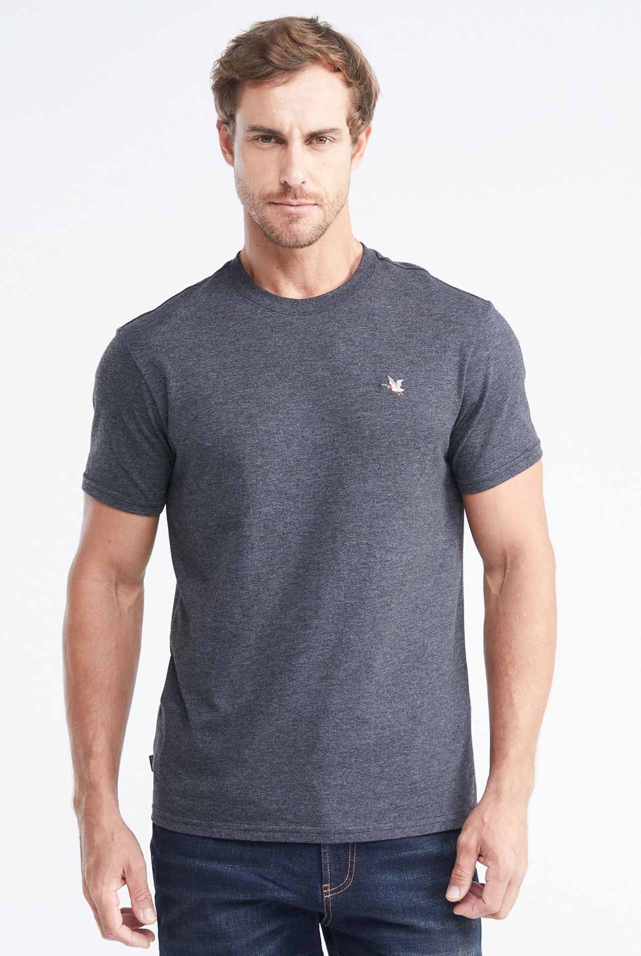 Camiseta Basica Chevignon Gris 063-649f009