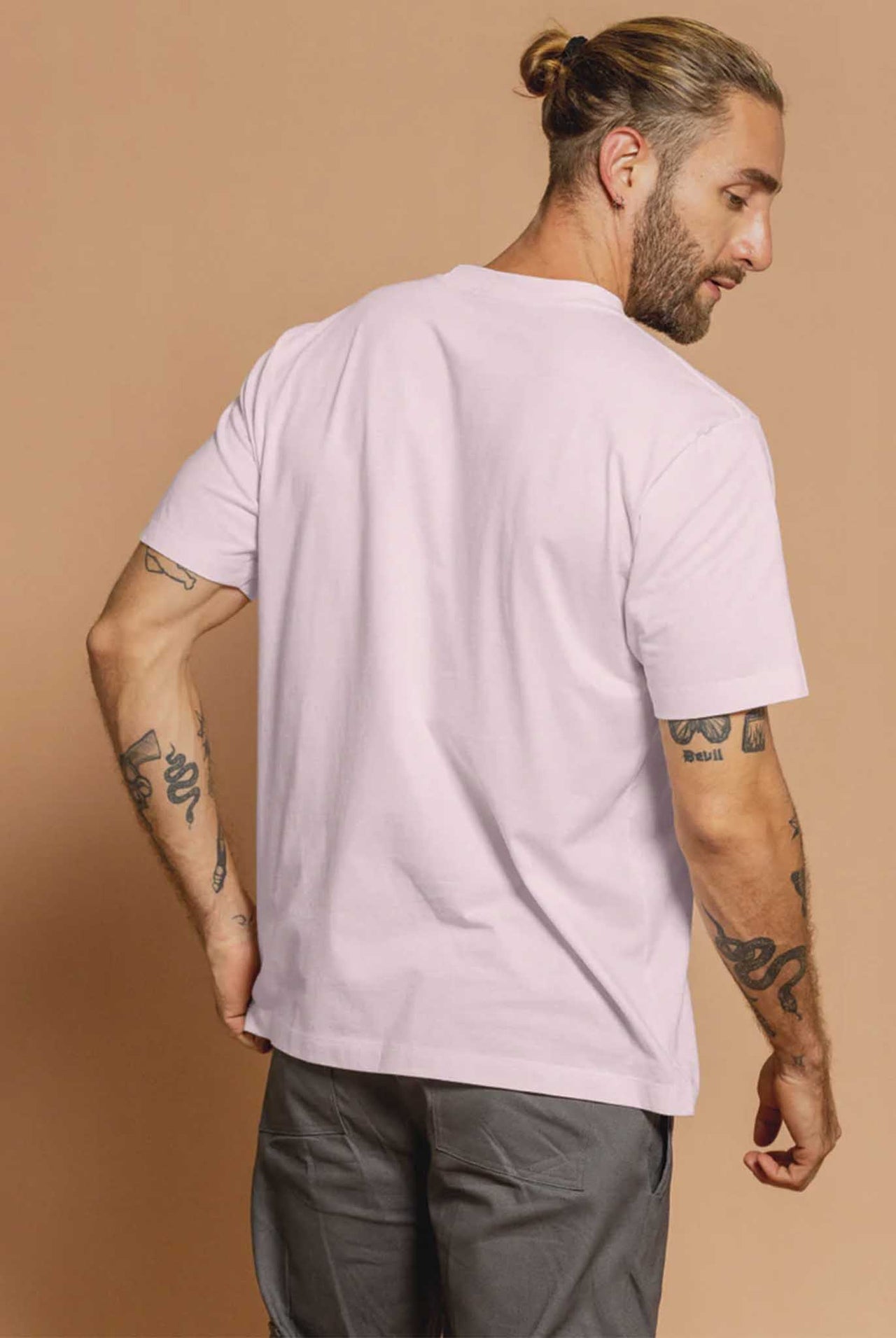 Camiseta Fist Basic Zero Rosa Pastel