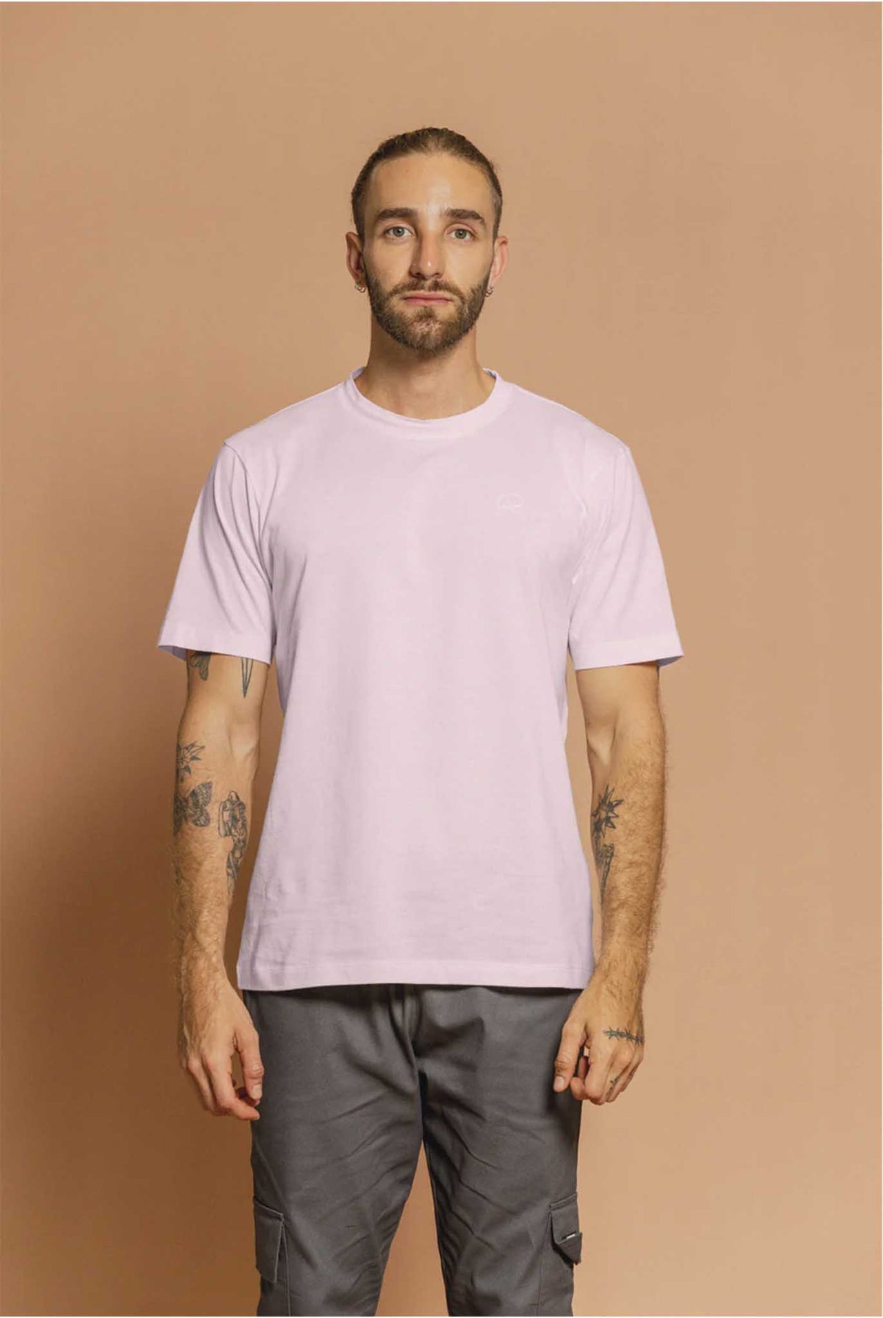 Camiseta Fist Basic Zero Rosa Pastel