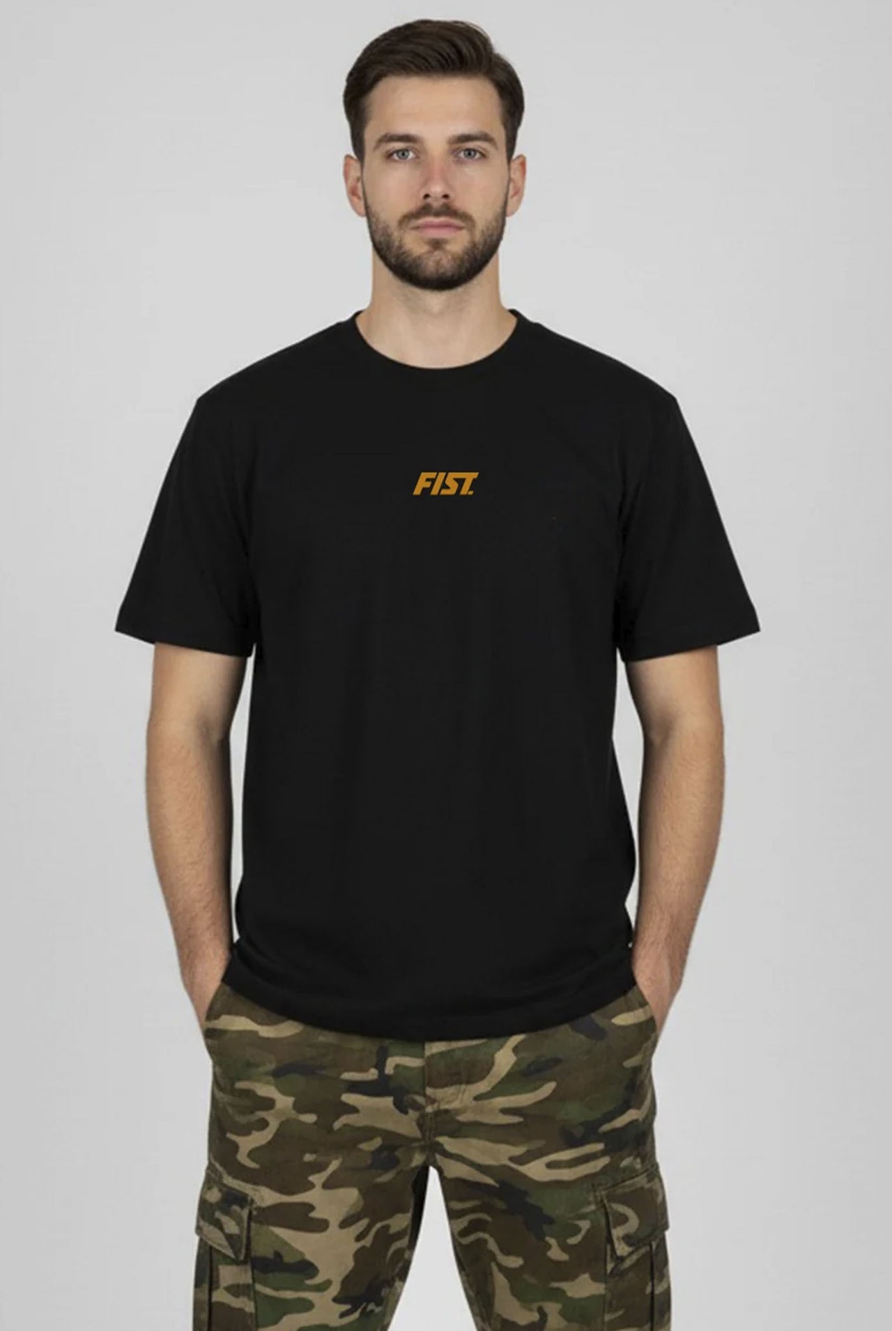 Camiseta Fist Basica Negro