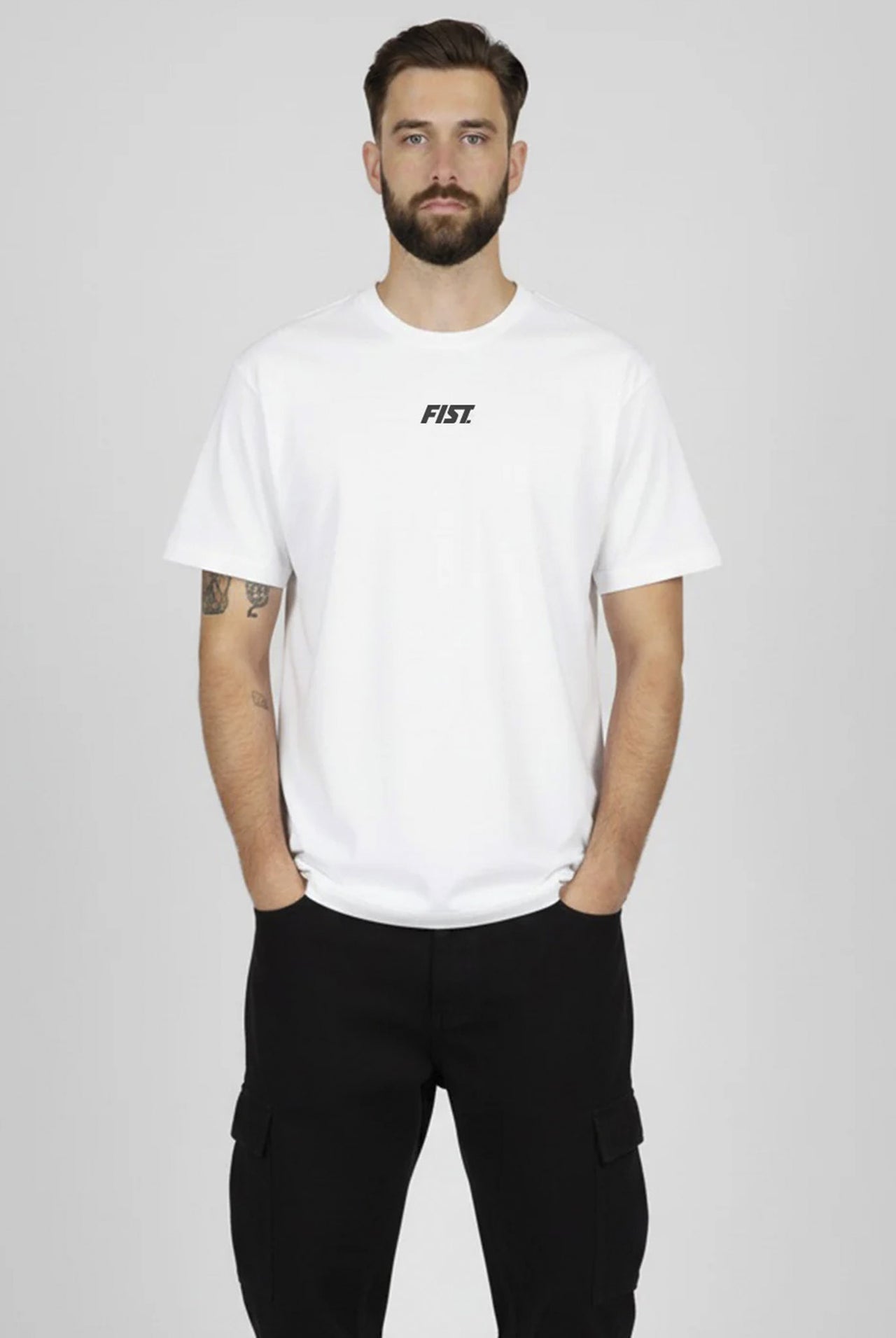 Camiseta Fist Basica Blanco