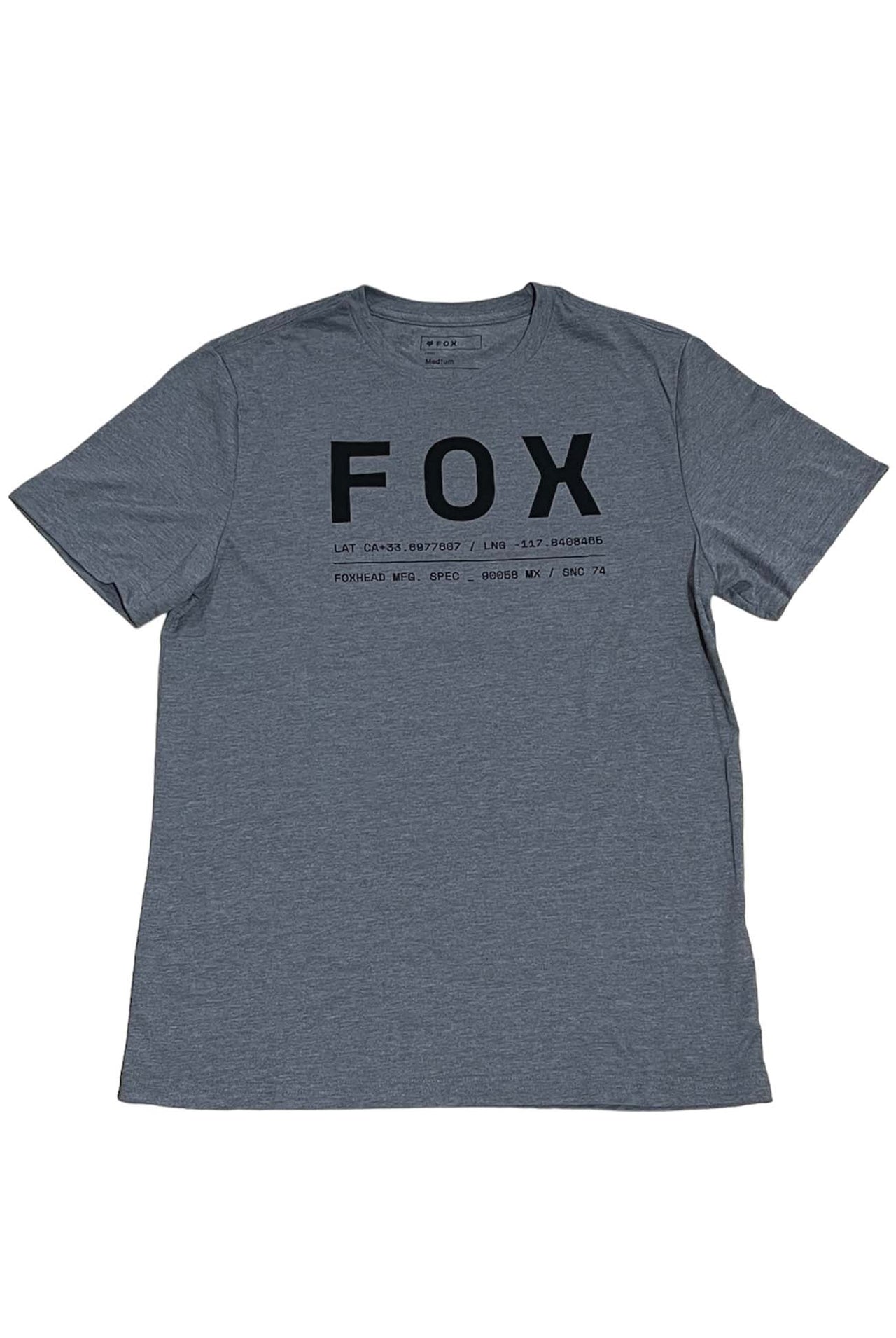 Camiseta Fox Non Stop SS Tech Gris