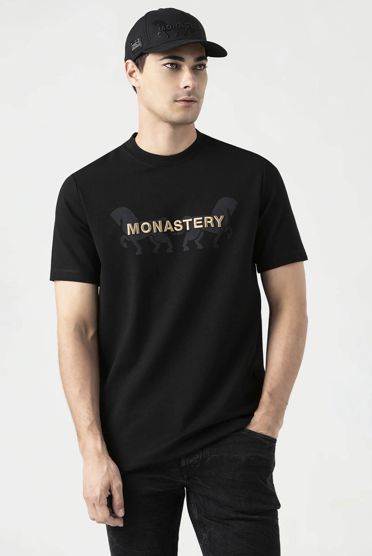 Camiseta Monastery Mustang Black