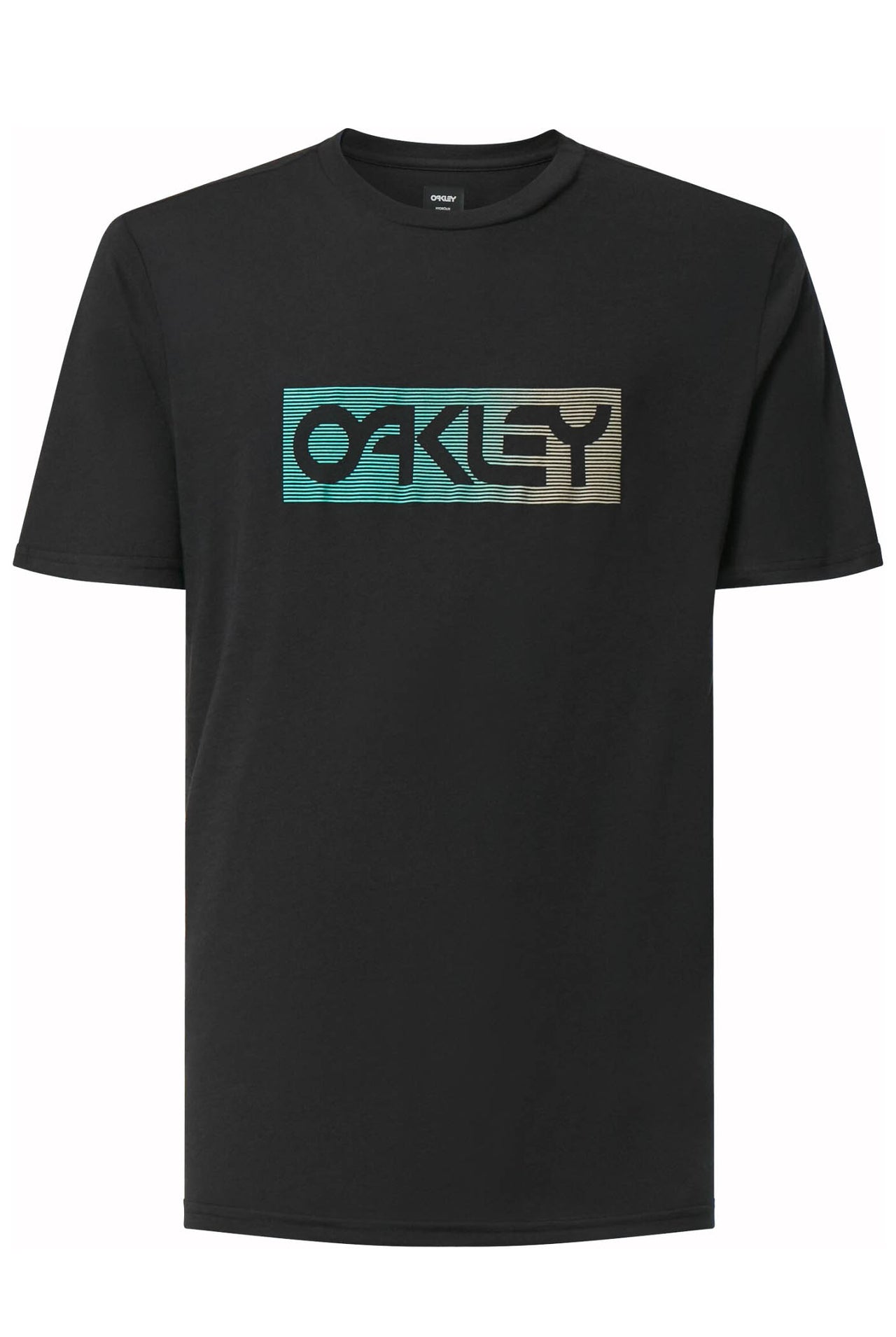 Camiseta Oakley Gradient Lines B1B Rc Blackout Green