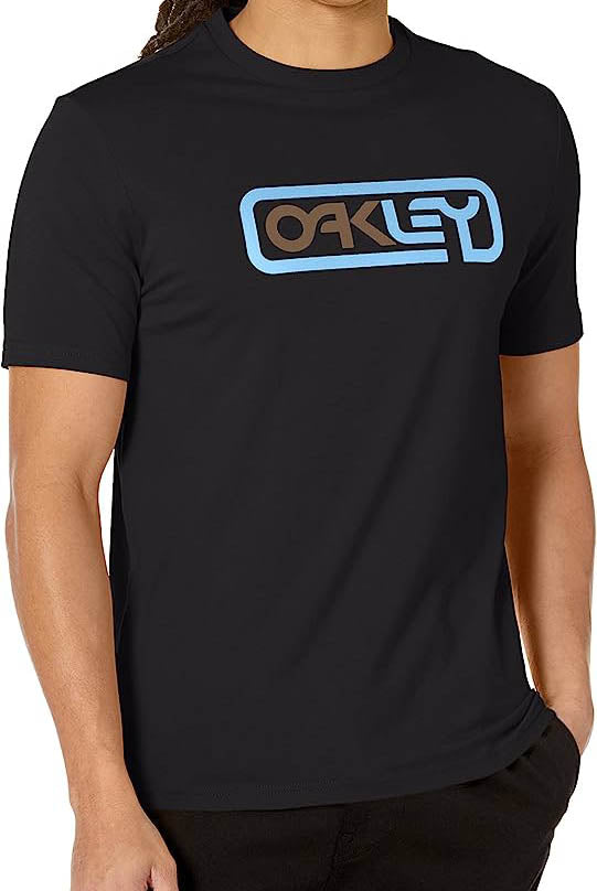 Camiseta Oakley Locked In B1B Black/ Blue