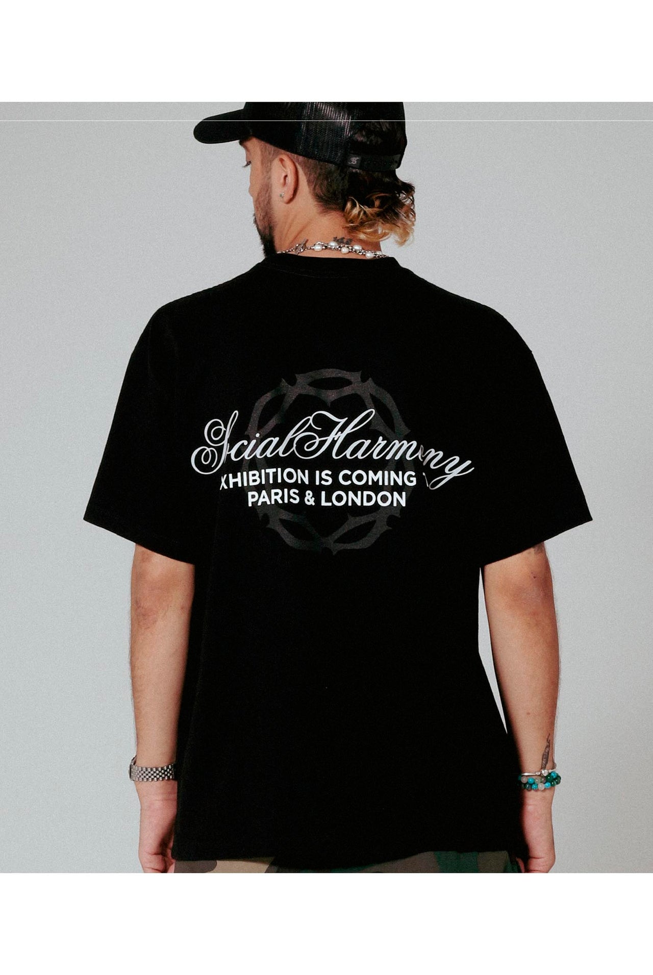 Camiseta Social Harmony Dragoste SH2636