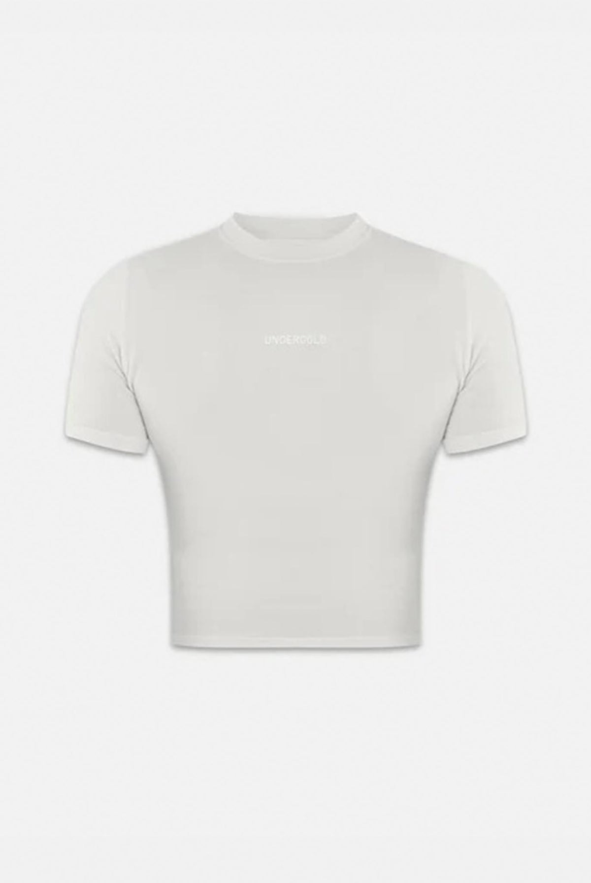 Crop Top Undergold Line Studio Long White