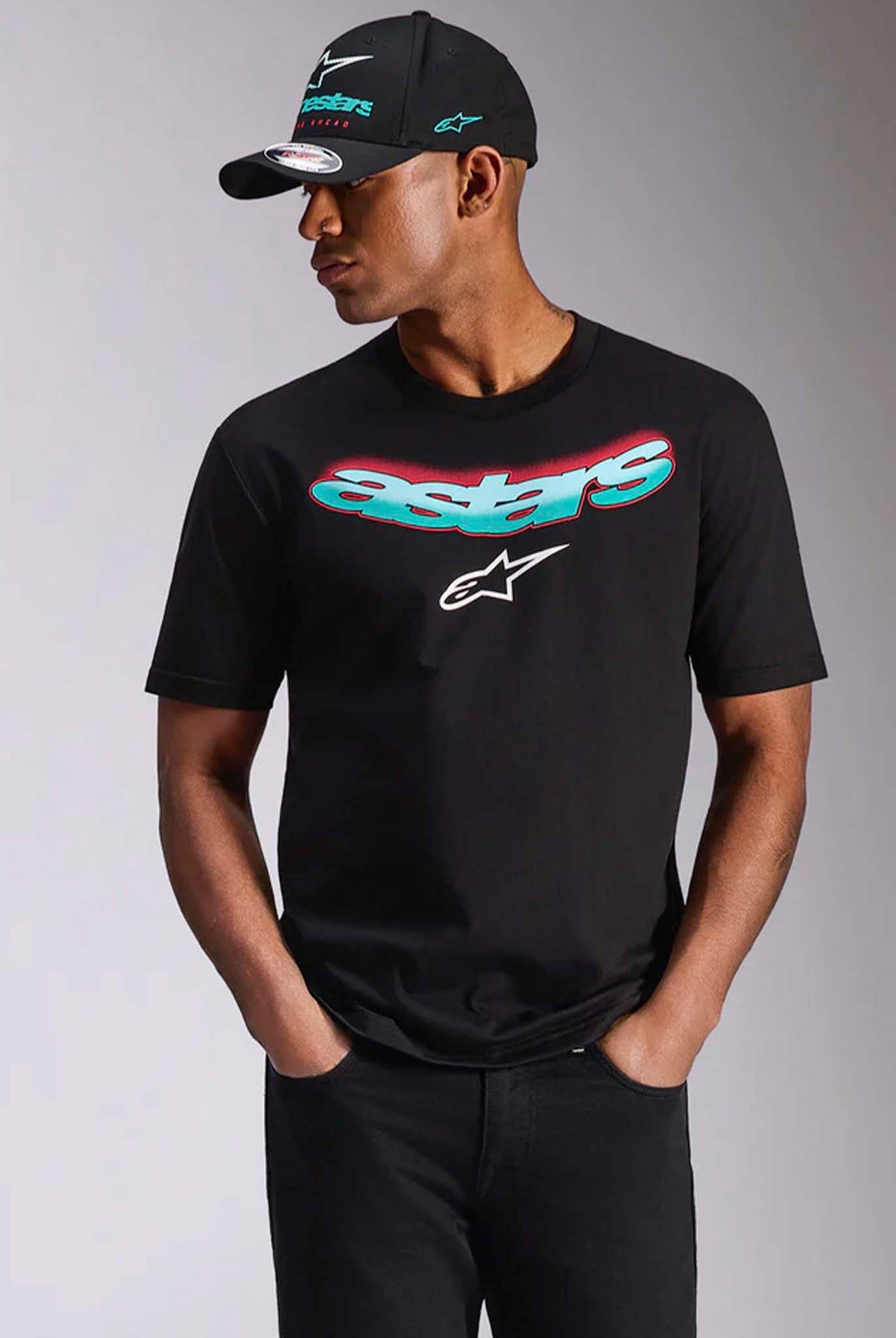 Camiseta Alpinestars Ellipsoid SS CSF Black