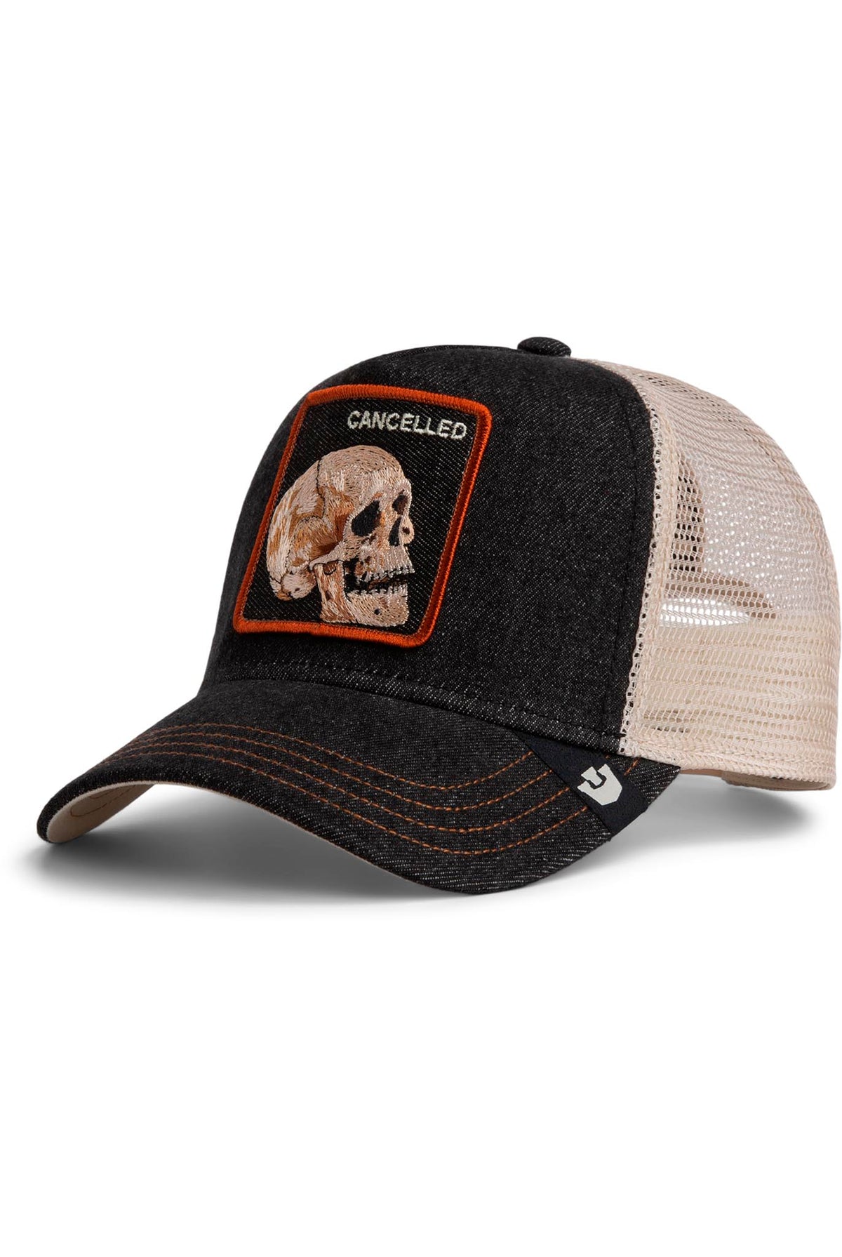 Gorra Goorin Bros Denim Skull Dark Denim