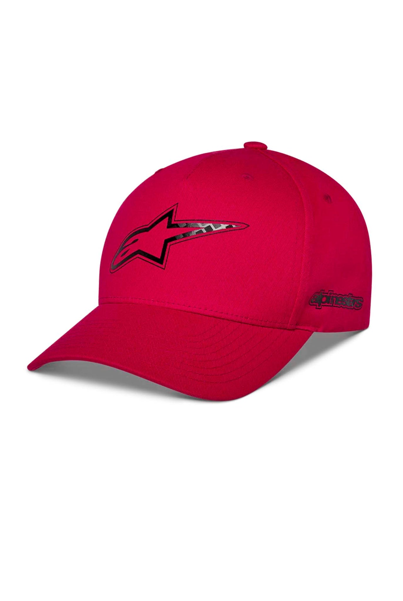 Gorra Alpinestars Carbon Fiber Red