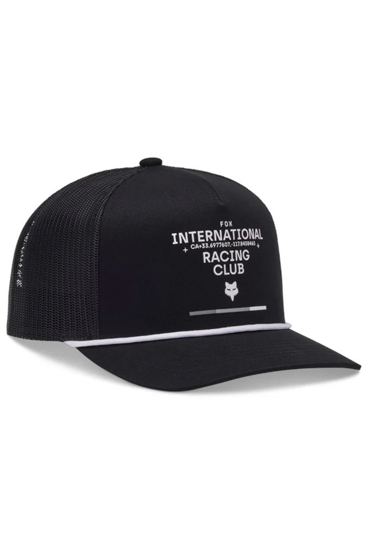 Gorra Fox Numerical Snapback Negro