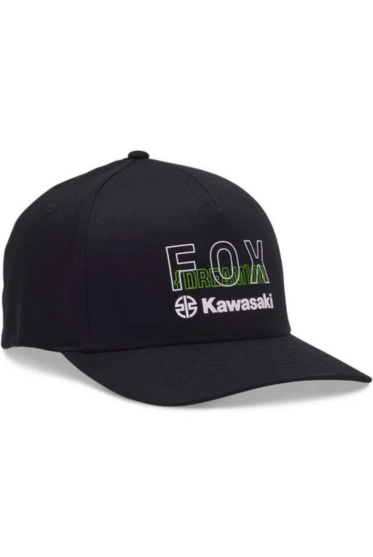 Gorra Fox X Kawi Flexfit BLK