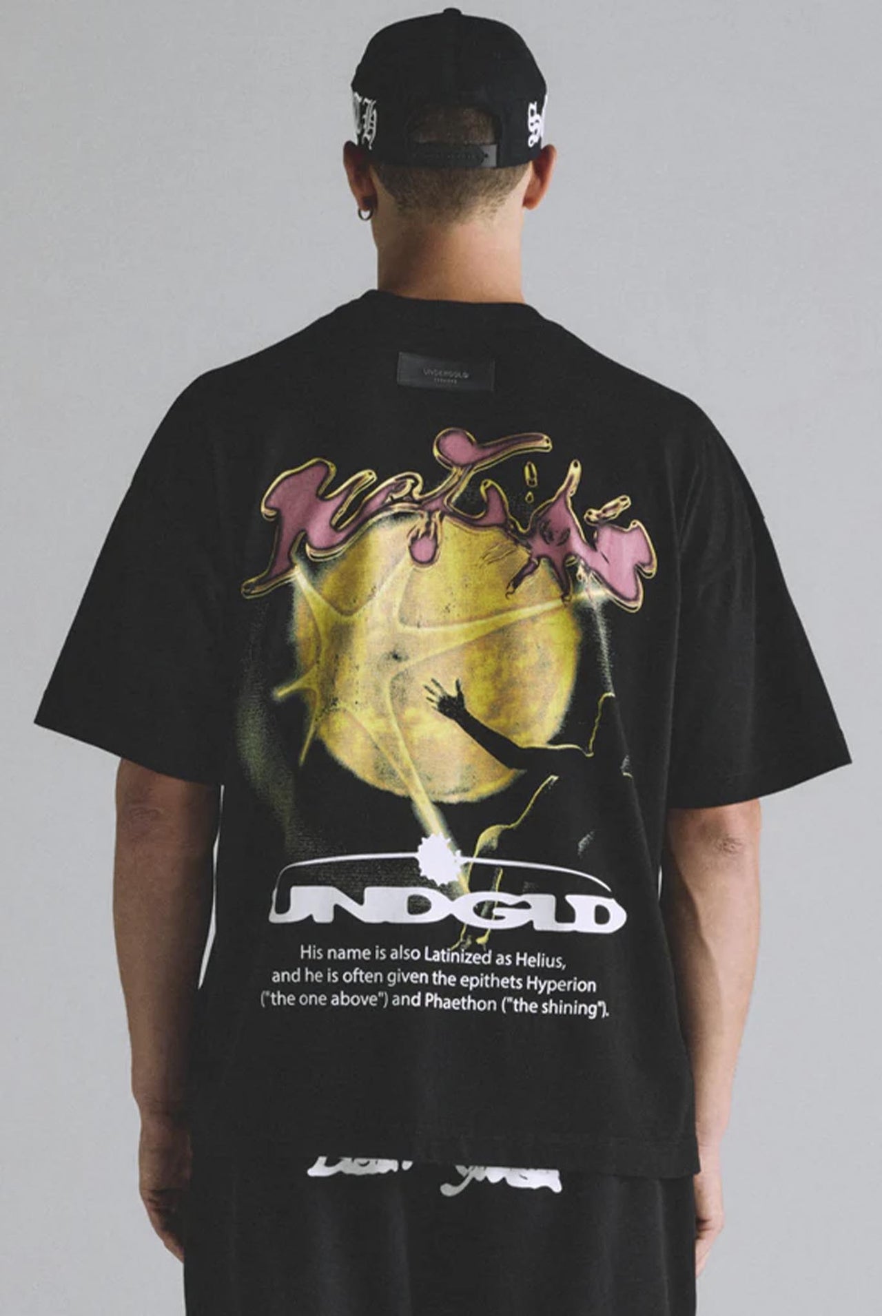 Camiseta Undergold Helios Sun Negro