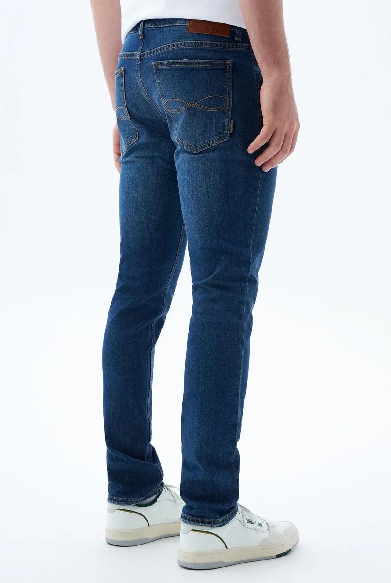 Jean Americanino Hombre Slim 070-530D504 Azul