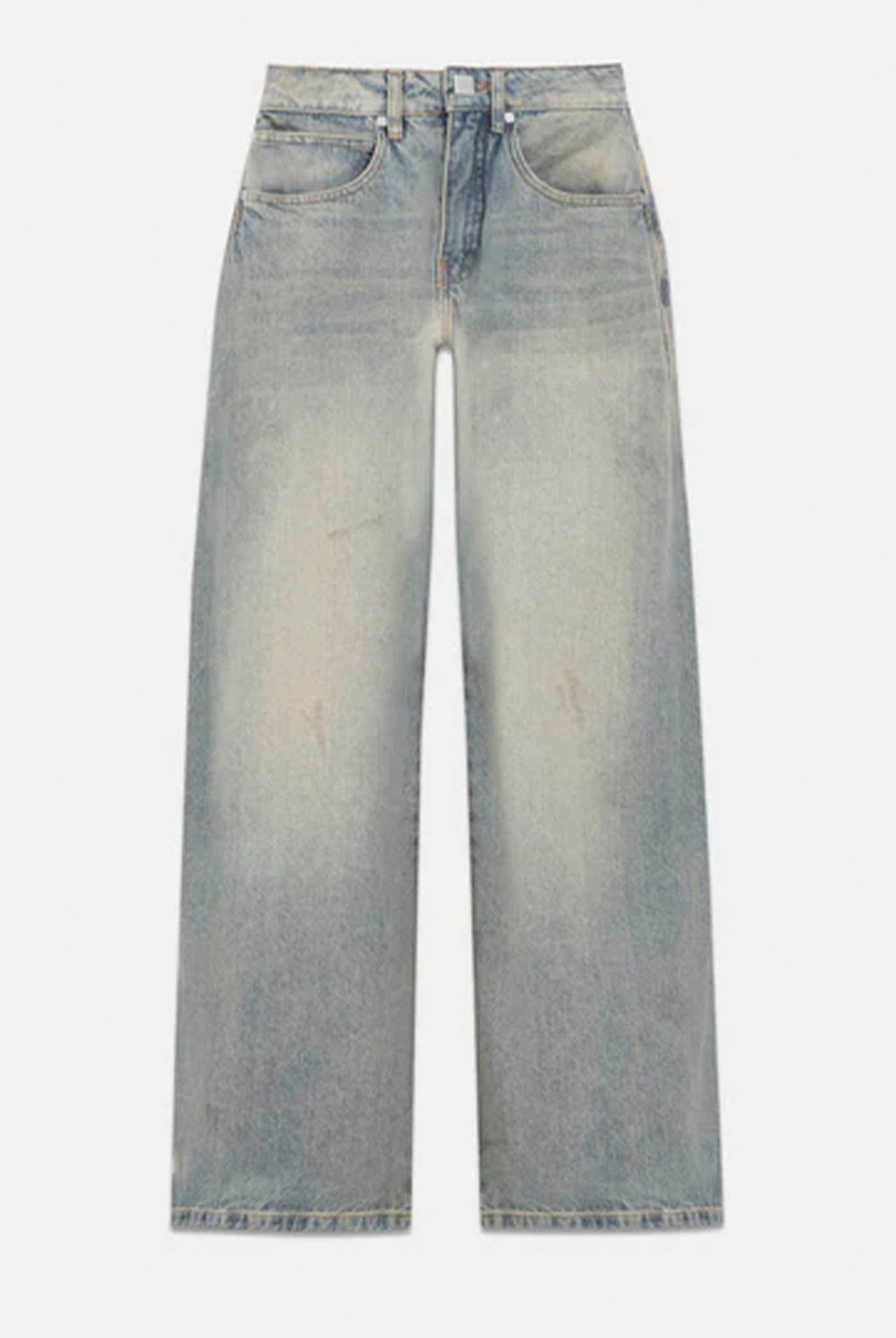 Jean Line Basic Wide Dirty Blue