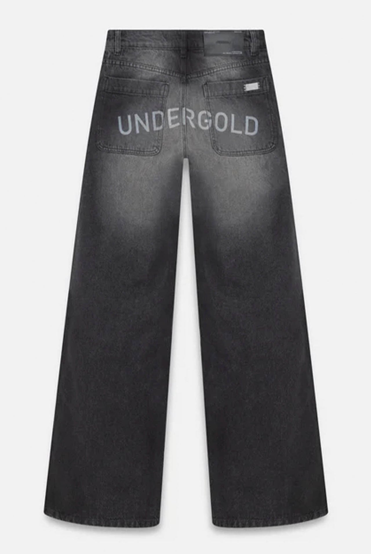 Jean Line Basic Wide Washed Black