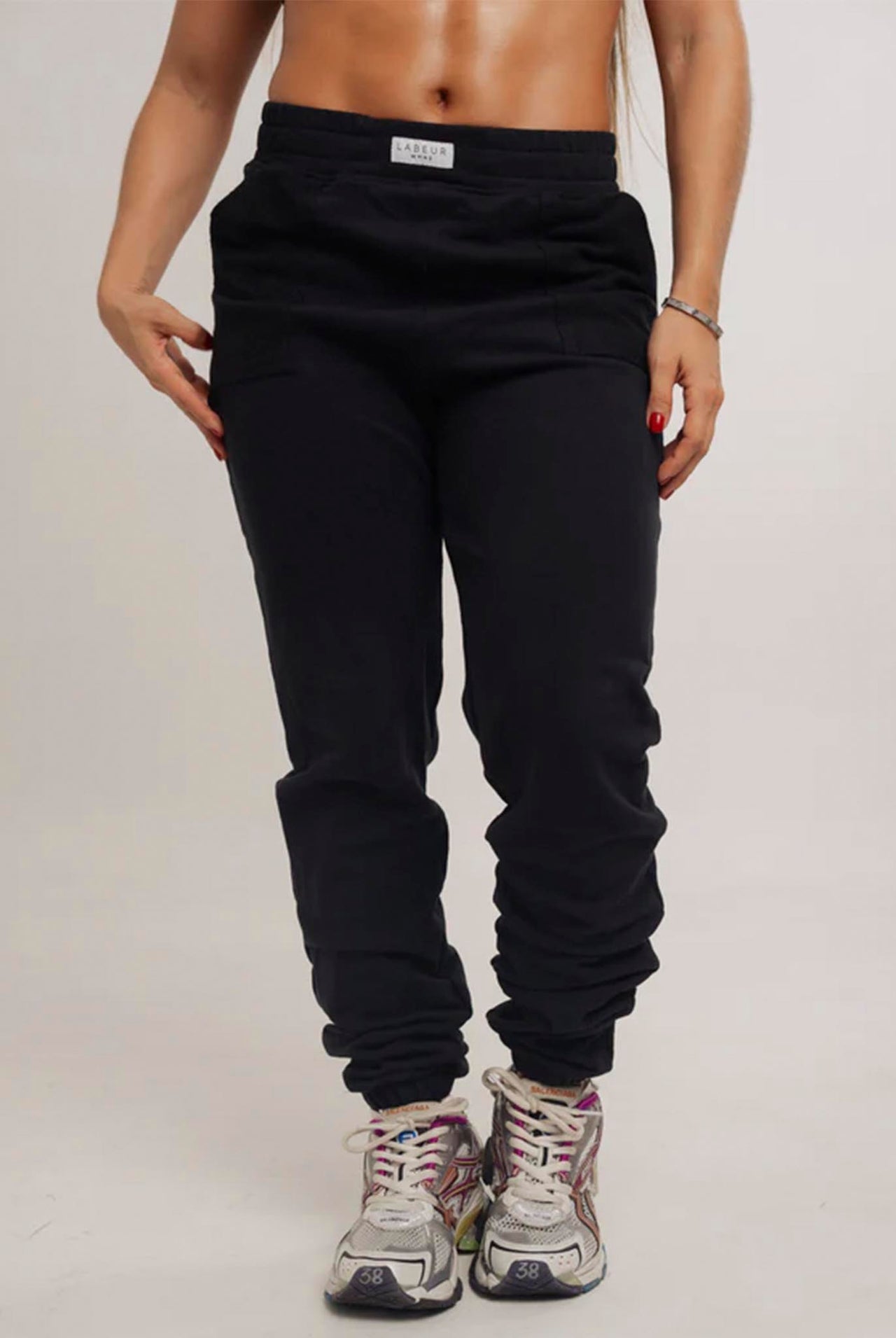 Jogger Labeur Santorini Negro