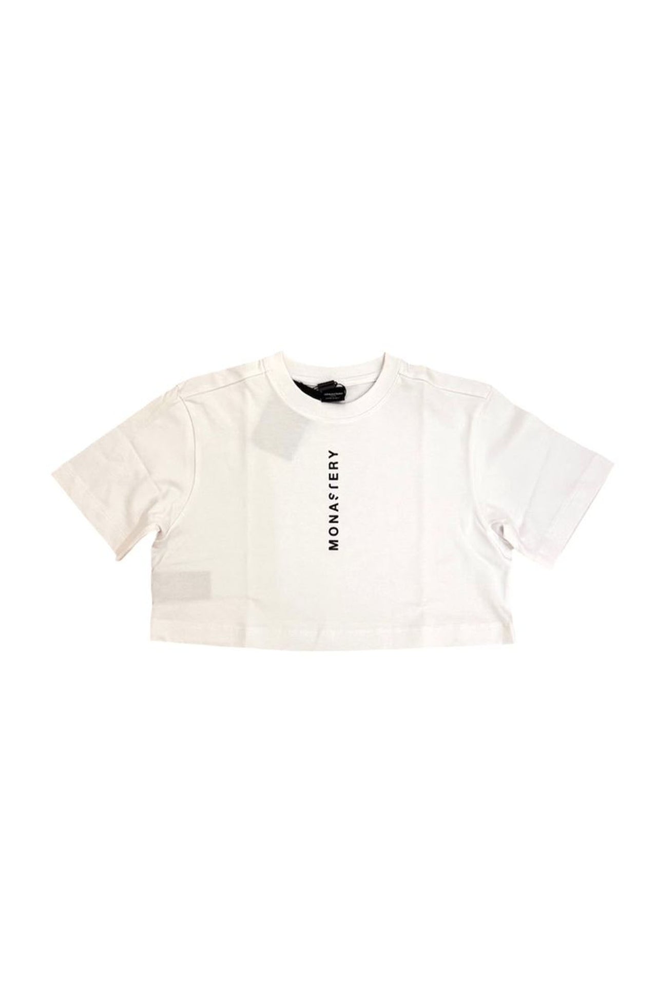 Crop Top Monastery Liao White