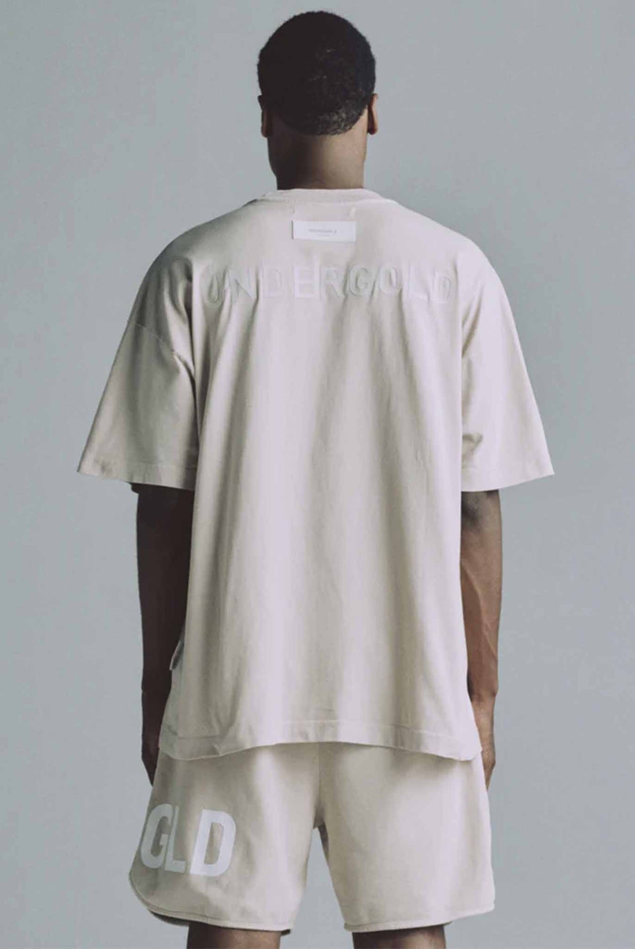 Camiseta Undergold Line Logo Cream