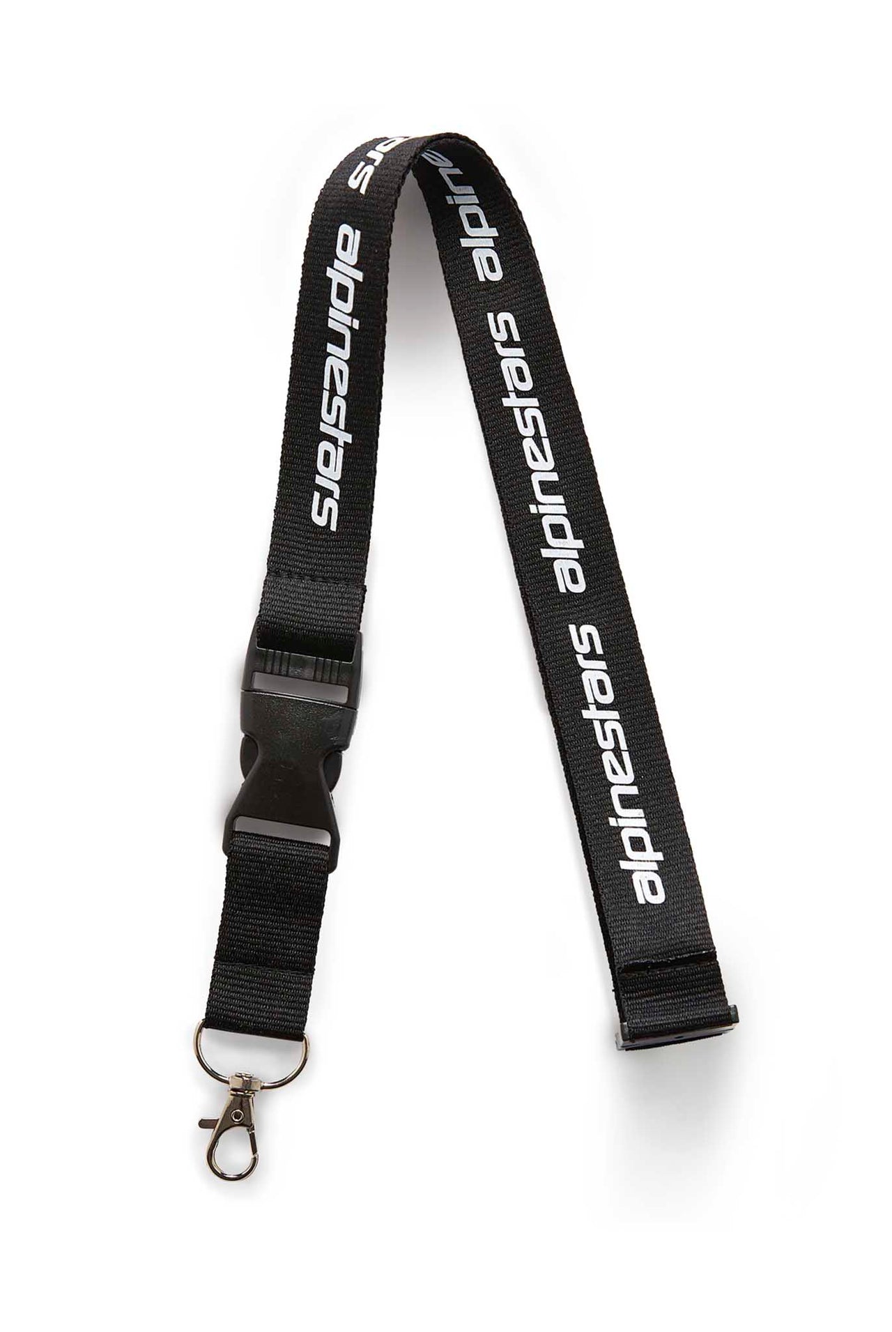 Llavero Alpínestars Linear Lanyard Black/White