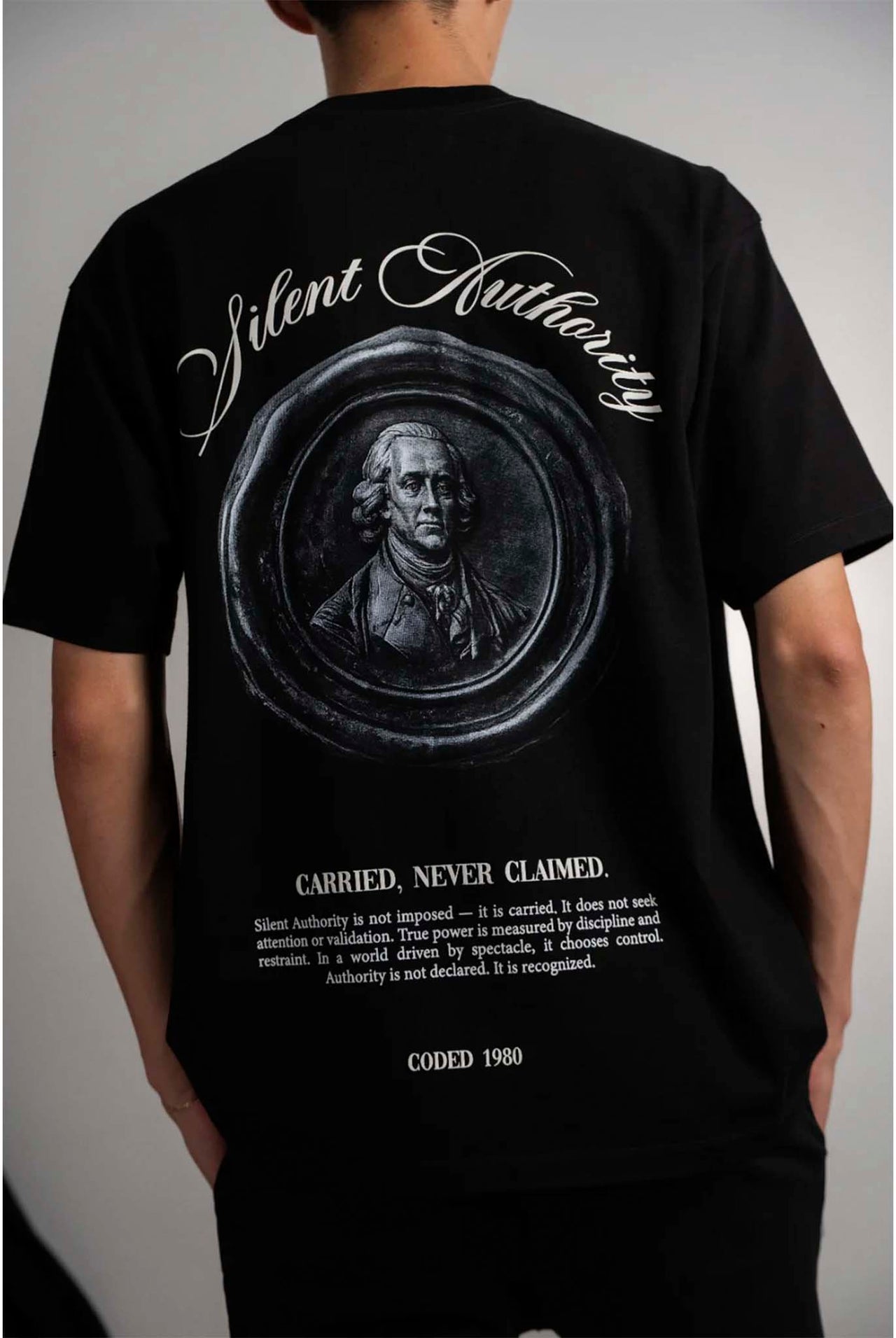 Camiseta Social Harmony One Shot Negro