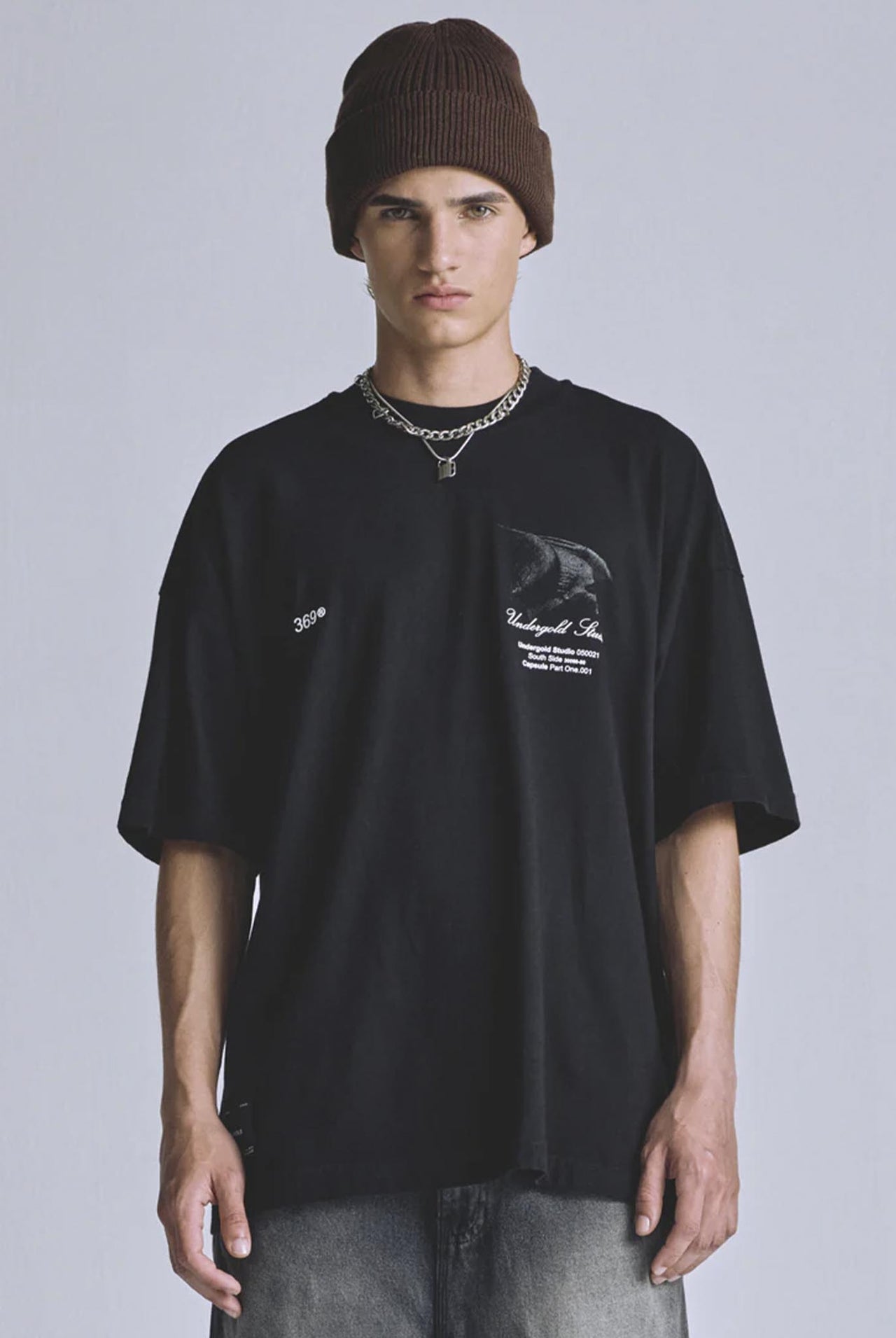 Camiseta Undergold Palace Stoney Angel Negro